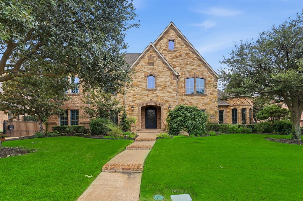 Welcome to this stunning fully remodeled residence in gated Clairemont in Colleyville, offering thoughtfully redesigned living space. Featuring 5 spacious bedrooms and 6 beautifully renovated bathrooms, this exceptional home blends modern elegance with everyday functionality. Every detail of the interior has been meticulously updated, creating a fresh, sophisticated atmosphere throughout. The home features 5 bedrooms, 6 baths, 4 living areas and 4 car garage. Fantastic floorplan with primary and guest suite on first floor. Updated throughout with recent updates including remodeled kitchen, remodeled bathroom, HVACs 2018,2019, all bathrooms updated, Pool updated 2024, water heaters 2026. Kitchen includes new cabinets, Quartzite countertops, Viking stove, Miele dishwasher and new sub zero built in fridge. Outdoor space is truly an oasis with lush landscaping, unique plants, pool and spa. Multiple seating areas and plenty of grassy space for play. Washer and dryer to convey. Media screen, projector and seating to convey. Storm shelter. Versa lift in garage to attic for extra storage. Multi built in WIFI access points.