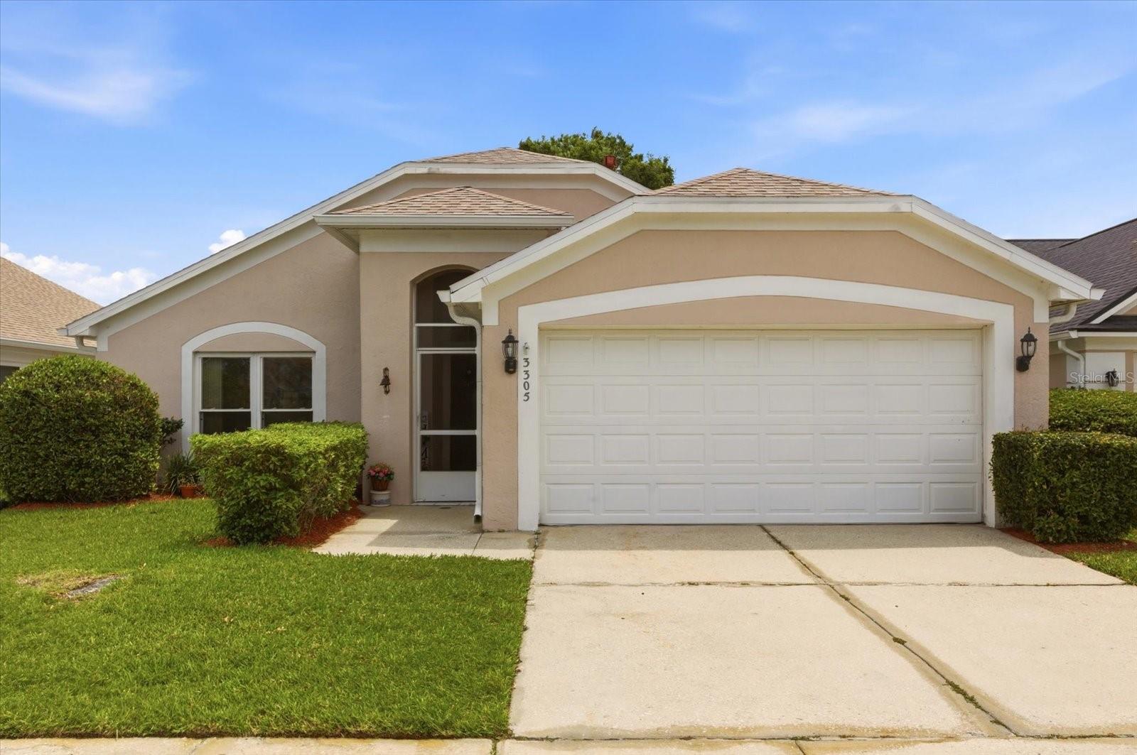 One or more photo(s) has been virtually staged. Welcome to resort-style living in the highly sought-after Ventura Country Club community! This 3-bedroom, 2-bath home offers the perfect blend of comfort, convenience, and scenic beauty.Inside, you’ll find a carpet-free interior for easy maintenance and a clean, modern feel. The real highlight is the enclosed porch with its own dedicated cooling unit- creating the perfect year-round space to relax, unwind, and enjoy your morning coffee or lunch while overlooking the 15th hole as golfers play through.Located in a 24-hour man-guarded gated community, Ventura features a championship golf course, on-site restaurant, clubhouse, pool, fitness center, tennis courts, and optional country club membership for an elevated lifestyle.Whether you're looking for a primary residence or a seasonal escape, this home offers a unique blend of privacy, amenities, and golf course living just minutes from Orlando International Airport, downtown Orlando, and major highways.Live where others vacation- schedule your private showing today.