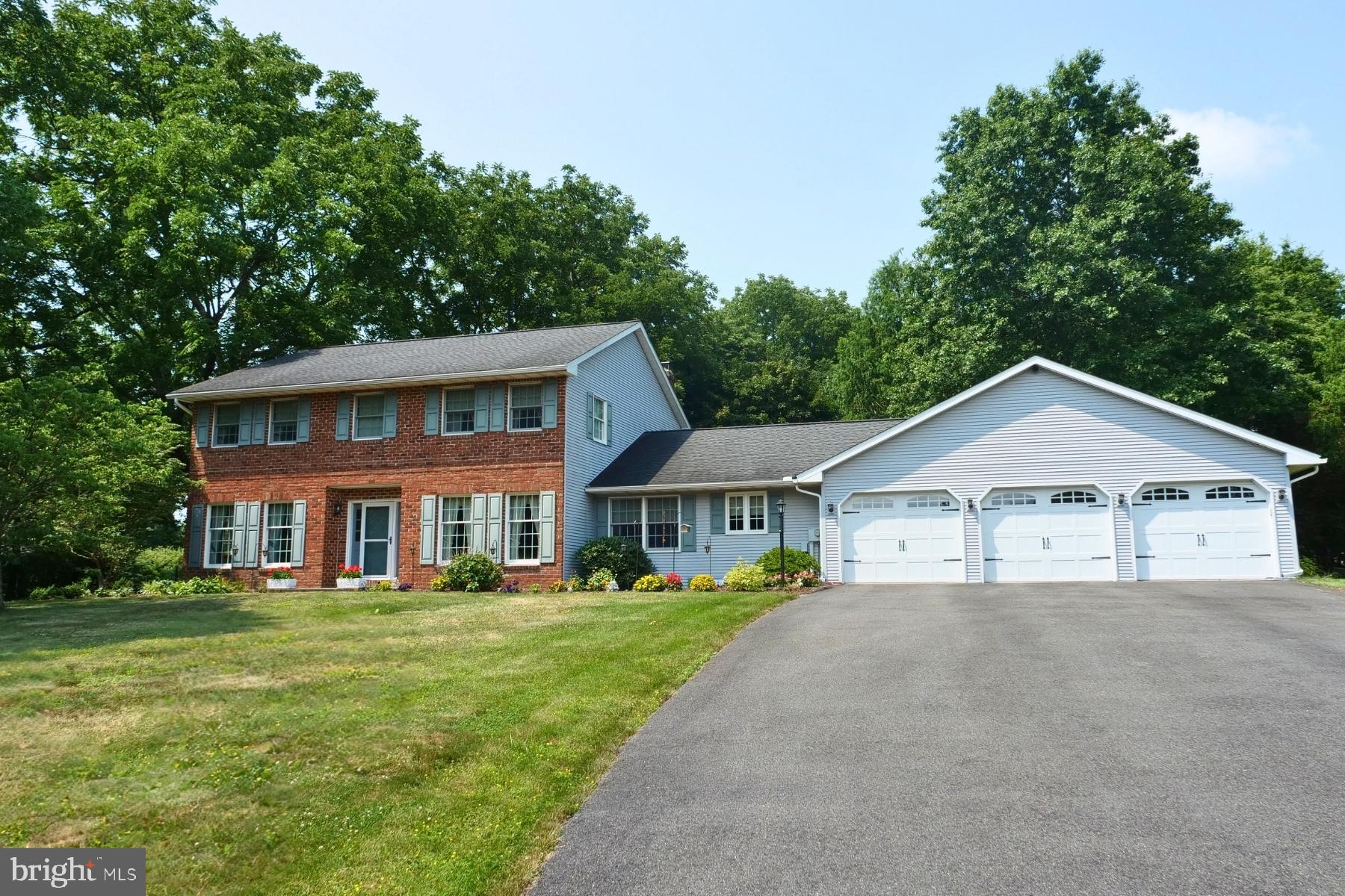 Pride of ownership shines throughout this beautifully maintained home. Thoughtfullycared for and move-in ready, this property offers the perfect blend of comfort andfunctionality.  Kit, LR, DR, Fam. Rm, Sun Room,  4 BR's 3.5 Baths. 3 Car garage.  1.83 acres. Covered Porch. Private water & sewer. C/A.