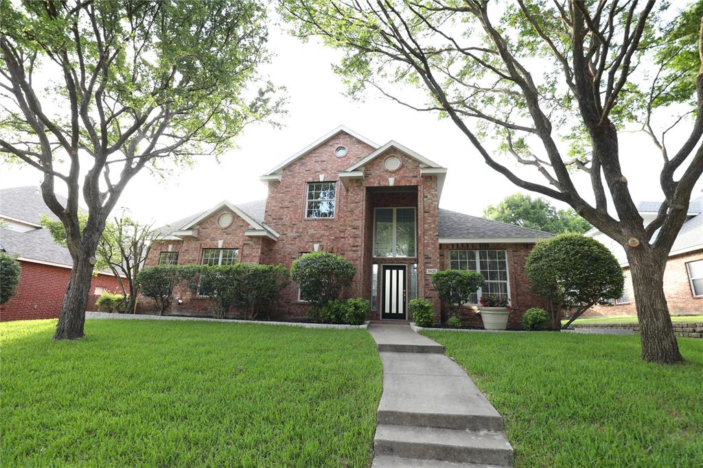 Welcome to this beautifully updated 5-bedroom, 3-bathroom home in the sought-after Stoney Hollow neighborhood of Plano. Ideally located near community parks and a neighborhood pool, with convenient access to local schools, including Hickey Elementary and Plano East Senior High.

This well-designed floor plan features the primary bedroom on the main floor for added privacy, along with a second downstairs bedroom that can function as a guest space, home office, or flex room. The kitchen features new quartz countertops, modern finishes, and ample cabinetry—perfect for cooking and entertaining. All bathrooms have also been upgraded with matching quartz surfaces for a cohesive, fresh look.

Upstairs offers a spacious game room ideal for a variety of uses—media, recreation, or additional lounge space. The staircase has been enhanced with updated wrought iron spindles, adding a refined design touch.

The home also includes all new light fixtures, ceiling fans, and chandeliers in every room, enhancing both style and energy efficiency throughout. Additional highlights include an oversized garage with plenty of space for a workshop, bike or motorcycle storage, or extra gear—providing versatility for all kinds of needs.

With stylish updates throughout, flexible living spaces, and a location near parks, schools, and community amenities, this home is a must-see in a prime Plano location.

The full list of updates will be in the Document Storage.