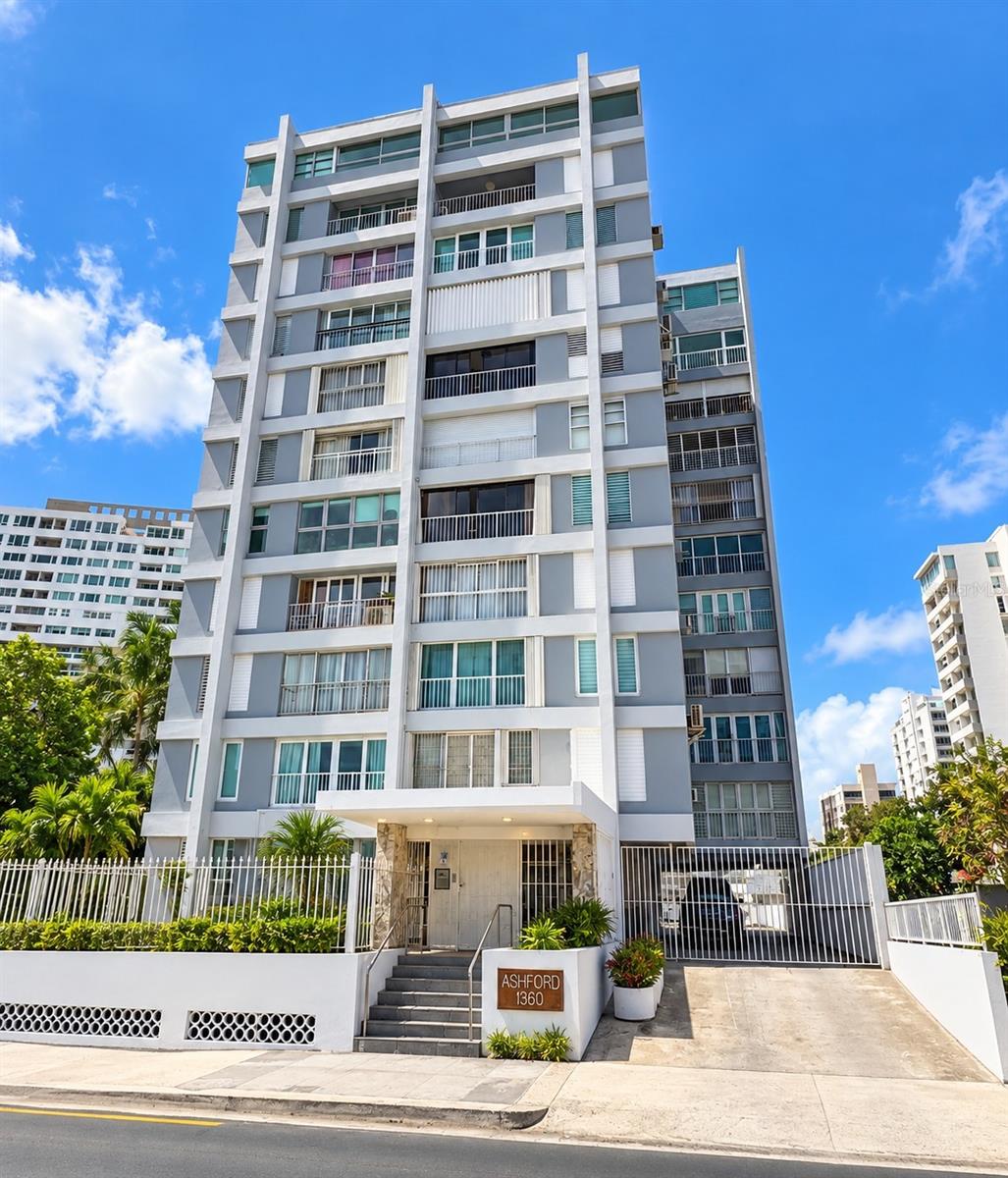 Virtually Staged. **1360 Ashford Ave. | Apt. 603 | Condado**Prime opportunity in the heart of Condado! This spacious 2-bedroom, 2-bathroom residence offers approximately 1,140 sq. ft. of living space, featuring an open-concept living and dining area with an incorporated balcony that enhances the sense of space and natural light.Located on the 6th floor, the apartment enjoys open city views with a partial ocean view, abundant natural light, and excellent cross ventilation. The layout provides generous spaces and great potential to renovate and customize into a stylish Condado residence.The unit includes one uncovered assigned parking space, and the monthly HOA fee includes water service. The building is equipped with a generator that services the common areas, plus the apartment has a dedicated emergency power outlet connected to the generator, ideal for powering essential appliances during an outage.Ideally located on renowned Ashford Avenue, just one block from the beach (and What a BEACH!)  and with a short walk of Condado’s restaurants, hotels, cafés, shops, and nightlife.The apartment offers an excellent opportunity for a buyer looking to create a personalized primary residence, second home, or investment property in one of San Juan’s most desirable neighborhoods.**2 Bedrooms | 2 Bathrooms | 1,140 SF | 1 Parking | Partial Ocean & City Views**