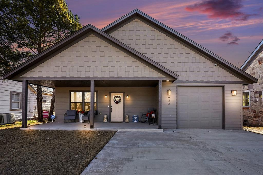 Discover this beautifully appointed residence offering a perfect blend of modern updates with established charm! Ideally situated for an engaging lifestyle, this home offers excellent access to diverse local amenities like schools, dining, and the university is a short 5 minutes away! Step into an inviting, open-concept bathed in natural light and designed for a seamless flow and effortless entertaining. Living area welcomes all and sets a tone for entertainment or solitude. Adjacent dining area flows naturally, making it easy to host dinner parties or enjoy quiet meals. The heart of the home is this stunning and chef-inspired kitchen. Featuring sleek stainless steel appliances, an abundance of counter to cabinet space, and a substantial island with seating! Gas cooking, microwave hood, and fridge to boot! Dedicated bar area provides a perfect spot for coffee, adult beverages, and buffet. Primary bedroom serves as a personal retreat with privacy and space. Walk-in closet, dual vanities, ample linen storage, shower-tub combo, AND, a dedicated walk-in shower! Two additional bedrooms include sizeable closet options, ceiling fans, and share a private bath with a dedicated throne/tub room! Laundry room is strategically placed between the primary and guest beds with pocket doors! Powder bath placed discreetly by the entry and garage access! Outdoor living space has been exquisitely extended to include additional patio and firepit spaces! Enjoy Oklahoma evenings on the expansive covered patio. Experience the convenience of a home close to major dining, shopping, recreational, and cultural amenities! Take the video and 3D tours! Contact us to schedule your private showing today! See how and why this is the perfect place to call home!