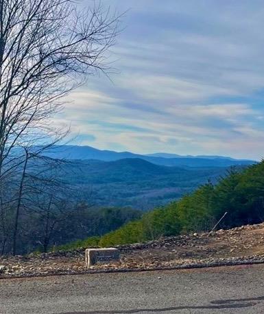 Tucked away in the desirable Eagle Mountain Subdivision near Murphy, North Carolina this 1.23-acre wooded lot offers an exceptional opportunity to build your mountain retreat in a peaceful, 36 homesite private gated community. With only about 1/3 of the sites with homes built, this property is situated on the highest ridge in the subdivision. This property boasts of impressive long-range views from two sides of the ridge, providing an ideal setting to enjoy mountain sunrises and sunsets. The lot is easily accessible and located on a paved subdivision road.  It is served by a shared well, and underground utilities accessible from the lot itself adding convenience and value. Surrounded by natural beauty and privacy, this gently wooded parcel is perfect for a full-time residence or vacation getaway while still being just a short drive to downtown Murphy, outdoor recreation, and all the charm the Western North Carolina mountains have to offer. This location is ideal for a peaceful get away and enjoy nature but yet still close to shopping, restaurants, local pubs and shops as well as Harrah's Valley River Casino.  The location is in close proximity to white water rafting, Lake activities, and hiking trails. If this was not enough, owner financing is available with a down payment.  Owner would also consider  items of value or other properties in trade.  Do not miss out on this opportunity to own a unique and desirable piece of property that your dreams are made of.