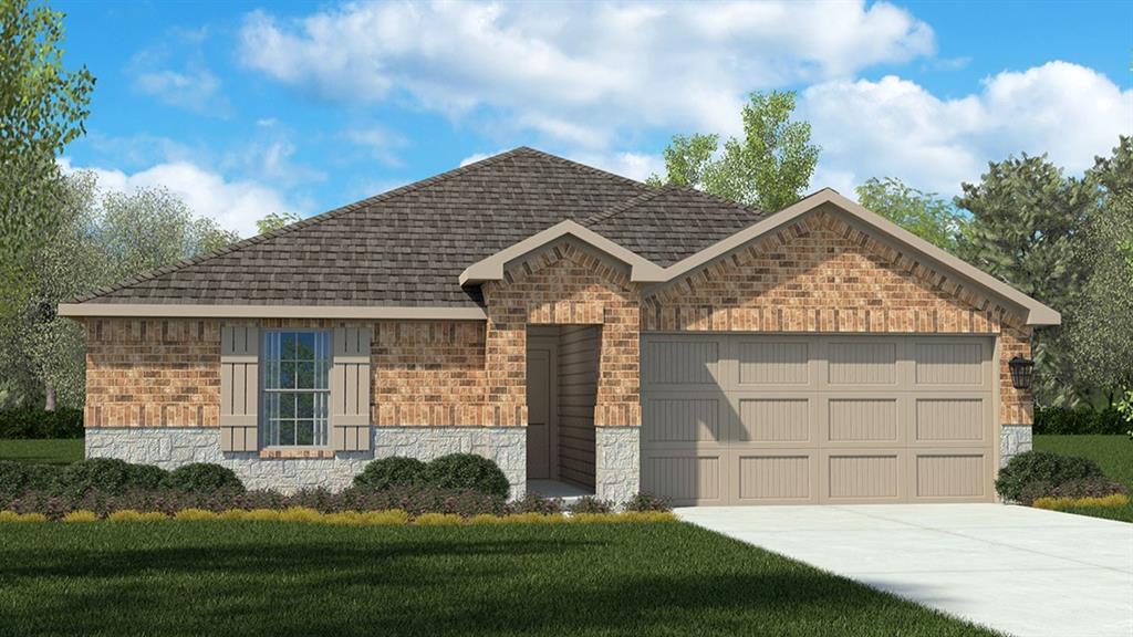 New phase Now Selling at Highlands at Chapel Creek!! A fabulous D.R. Horton community in West Fort Worth, with great open concept floorplans to suit the needs of many! Beautiful 3-2-2 Bellvue Floorplan-Elevation B, complete and Move-In Ready! All bedrooms have walk-in closets!! Open Living, Dining and large Chef's Kitchen with loads of cabinet space, Island, Granite Countertops, Stainless Steel Appliances, Gas Range, Built-in Microwave and corner walk-in Pantry. Spacious Living in the heart of the Home with split Bedroom arrangement, large Primary Bedroom, 5 foot oversized shower and walk-in Closet. Tiled Entry, Hallways and Wet areas, Quartz top Bath vanities plus Home is Connected Smart Home Technology Pkg. Covered front porch, back Patio and 6 foot fenced Backyard. Gas Tankless Water Heater, Landscape Package with full sod and Sprinkler System. Two Community Pools, Cabana and two Playgrounds. Close proximity to DFW Airport, Fort Worth's Nature Center, Refuge, Sundance Square, numerous Shops, Restaurants and more!