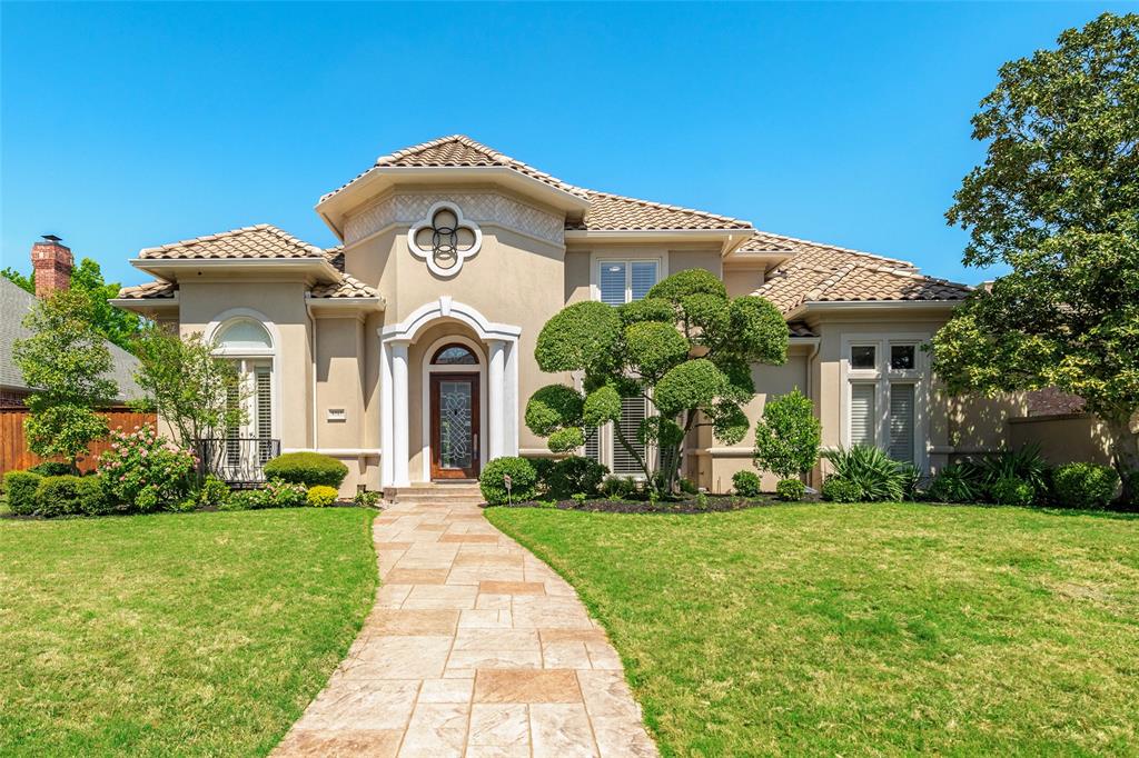 Location! Location! Location! Fully Upgraded & Move-In Ready: Experience Modern Luxury at Its Finest!Stunning estate in the prestigious Willow Bend community of Plano on a 0.37-acre lot backing directly to Gleneagles Golf Course, offering breathtaking views, exceptional privacy, and an expansive outdoor setting.This move-in ready luxury home features approximately 6,123 sqft with 5 bedrooms, 6 bathrooms (4 full baths & 2 half baths). The elegant floor plan includes formal living and dining rooms, a luxurious private study, spacious game room, and a dedicated media room.Exceptional details throughout including four fireplaces, temperature-controlled wine cooler, and his-and-hers California closets. $250K+ in recent upgrades bring modern style and high-end finishes to every corner of the home.Resort-style amenities include private pool, private golf putting green with multiple holes, whole-house generator, whole-house water filtration system, hidden security room, and security gate for two separated detached garages with space for three cars.All existing appliances, equipment, built-in media components, and select furnishings currently in the house will convey with the property in their present as-is condition. In particular, the washer, dryer, smart 3D HD TV and an executive desk in the study are included in the sale. Professionally staged furnishings and decorations are not included and will be removed prior to closing. No representations or warranties are made regarding the condition or functionality of included items. A rare opportunity to own a beautifully renovated golf course estate with exceptional privacy and views.Seller is a licensed Texas real estate agent.