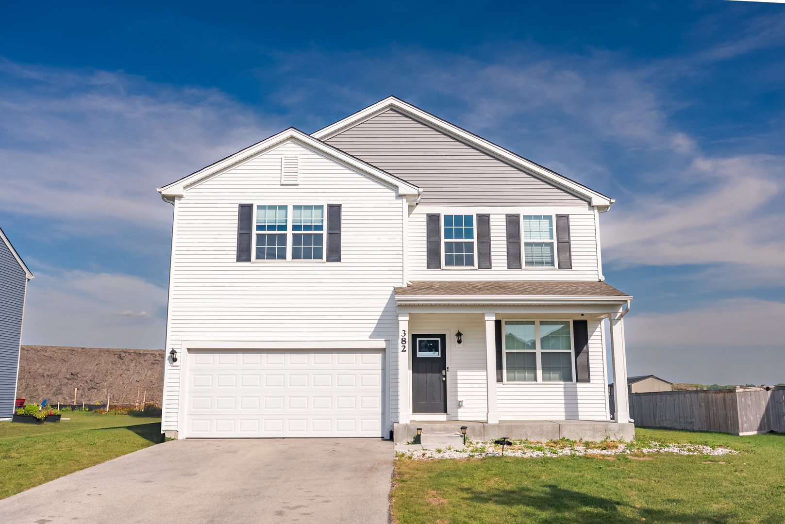 Popular Dearborn Model AT THE ESTABLISHED ASHCROFT PLACE COMMUNITY of OSWEGO JUST 2 YEARS OLD!! Open the door to over 2,400 square feet of Grand living space featuring 3 bedrooms, spacious loft, 2.5 bathrooms, SOARING 9 ft first floor ceilings, Attached 2 car garage and a full basement, awaiting your finishing touches. This Beautiful Home greets you with Open floor plan featuring Den/Flex room on main level which can be utilized in variety of different ways to suit your lifestyle, EXPANSIVE Gourmet kitchen which includes Whirlpool stainless steel appliances, designer on trend flagstone kitchen cabinetry, quartz countertops, under-mount double bowl stainless steel sink, walk-in pantry and large island overlooking family room, perfect for entertaining your guests! LOADS of NATURAL LIGHTING throughout! Spacious LARGE primary suite boasts en suite private spa bathroom with walk in shower and comfort height dual bowl vanity, dual walk in oversized closets, 1 standard closet. 2 additional LARGE bedrooms, bonus loft/2nd family room and laundry room conveniently located on the second floor. Exterior includes professional landscaping and a fully sodded homesite. Popular and established 308 Oswego School District. EXTENSIVE BUILDERS WARRANTY included, 10 year structural warranty! This home INCLUDES Smart Home Technology with keyless Kwikset entry locks, Skybell video door bell, Honeywell Smart thermostat, and IQ2 home control panel!! Seamlessly connect your smart-home devices using WiFi, Z-Wave, Bluetooth and even cellular signals. Close to Parks, Schools, Shopping & Dining!! Start Your Memories Here!! See It~Love It~BUY IT!!!