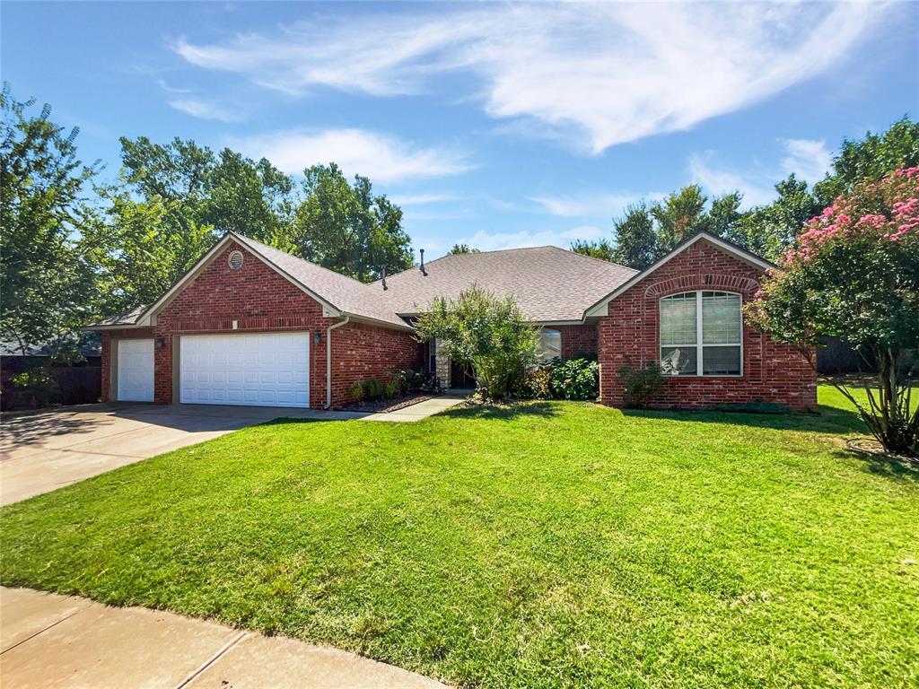Seller may consider buyer concessions if made in an offer. Welcome to this beautifully updated home. The neutral color paint scheme and fresh interior paint provide a modern and clean feel. The living room features a cozy fireplace, perfect for chilly evenings. The kitchen is a chef's dream with a center island, kitchen island and backsplash. The primary bedroom boasts a walk-in closet, and the primary bathroom is a haven with a jacuzzi tub. The covered patio and fenced-in backyard offer privacy and space for outdoor activities. Partial flooring replacement adds a touch of freshness. This home is a must-see for those seeking a stylish and comfortable living environment.. Included 100-Day Home Warranty with buyer activation