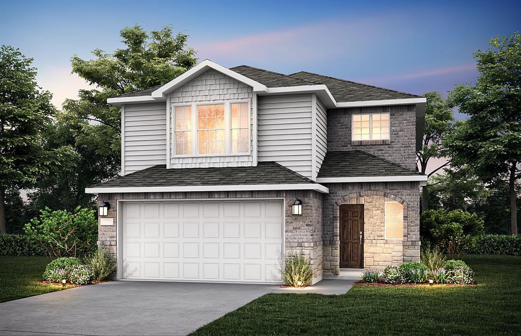 NEW CONSTRUCTION: Welcome to Arbordale by Centex in Forney. Two-story Coolidge plan. Available for move-in NOW! 4BR, 3BA + Smart home features + Tray ceiling in owner's suite + Double vanity in owner’s bath + Open kitchen + Luxury Vinyl Plank and blinds throughout + Inviting front porch + Game room on second floor + Spacious bedrooms and living areas- This beautiful home spans 2,167 sq. ft. Spacious home perfect for growing families, or entertaining guests.