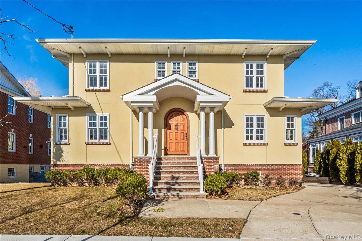 Enjoy the most beautiful Sunrises and the most Breathtaking Sunsets from this newly constructed 1 Family Home in one of the best neighborhoods in Queens, Douglaston.  This never before lived in home is waiting for its new owner.  Offering an abundance of natural sunlight, the award winning house boast vaulted ceilings and a grand 20-foot foyer that creates an unforgettable first impression. The expansive open-concept living area seamlessly connects to a stylish dining space centered around an elegantly designed white marble fireplace, setting a sophisticated tone for the entire home.  The chef’s kitchen is a culinary dream featuring quartz countertops, custom cabinetry, high-end stainless-steel appliances, and a large walk-in pantry—perfect for everyday living and entertaining alike.  This home offers a full suite of modern amenities, including: central air conditioning three-zone heating; central vacuum system; security cameras and much more.  Every detail showcases top-grade materials and luxury finishes, ensuring both comfort and style.  Sliding glass doors open to a spacious deck overlooking beautifully landscaped grounds, ideal for outdoor gatherings.  The street-level basement offers generous additional living space—perfect for a movie theater, game room (with ping pong and pool tables), or any leisure retreat of your choice.  Conveniently located near the LIRR Douglaston Station, this home provides easy access to Manhattan, downtown Flushing, shopping, and dining.  Located in the highly sought-after School District 26.