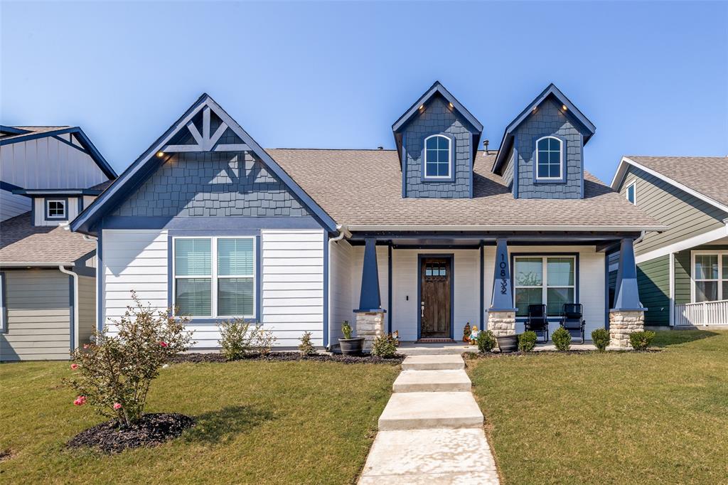 Step into this welcoming three-bedroom, two and a half bath home nestled within a vibrant 37-acre master planned community. As you enter, French doors open to a private office, perfect for working from home or creative pursuits. The heart of the home is an airy, open-concept living, dining, and kitchen area where decorative lighting sets the mood for memorable meals. The kitchen dazzles with granite countertops, a stylish ceramic tile backsplash, pantry, and gleaming stainless steel appliances. Sunlight pours through the living room windows, framing peaceful backyard views. The downstairs primary suite offers a tranquil retreat with a spa-inspired bathroom featuring dual sinks, a separate shower, tub, and a spacious walk-in closet. Additional highlights on the main floor include a convenient half bath, a mud room, and a utility room with built-in cabinetry. Upstairs, a second living area awaits, along with two comfortable bedrooms and another full bath. Step outside to a fenced backyard with a covered patio, ideal for unwinding or entertaining, plus a two-car garage with rear entry for added privacy. At the heart of Heritage Towne, discover an amenity center complete with a conference room, state-of-the-art gym, resort-style pool, and outdoor kitchen. The community also boasts a playground, a dog park, and a scenic three-acre park with a walking trail. Located in a thriving area with quick access to highways 360, 287, and I-20, you are minutes from Fort Worth, Dallas, and Arlington. Heritage Towne is situated in Grand Prairie, Ellis County, and served by the highly regarded Midlothian ISD.