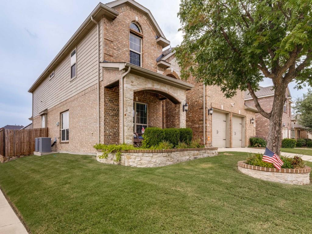 Spectacular home in coveted Harmon Ranch on an oversized corner lot, kept to perfection and totally updated including brand new wood look, easy-care LVP flooring downstairs and new carpet up, and completely refreshed paint throughout to meet the most discerning buyer’s expectations! Easy access to I35 for your morning commute!! Covered patio greets your arrival leading through the front door to the two story grand foyer featuring a winding iron balustered staircase, with a French door’d study, perfect for the work from home professional, and a large formal dining area to your left and taking you to the oversized family room with soaring ceilings, a wall of windows overlooking the privacy backyard and a corner wood burning fireplace. Gourmet kitchen opens to the family room across a spacious breakfast bar-island and features granite c’tops, an abundance of cabinet and counter space, a walk in pantry and a serving bar opening to the formal dining room perfect for holiday gatherings at your home! Split primary suite is downstairs featuring a huge walk in closet, separate vanity areas, a glass enclosed stand up shower and a soaking tub perfect for those precious few moments of peaceful solitude. At the top of the landing is an oversized game-play room, perfect for the kids toys or study area, three more split bedrooms, two additional full baths and a tiered media room perfect for family movie night or Sunday afternoon football games! Spacious backyard retreat features a beautiful covered patio and plenty of room for the kids to run and play! Don’t miss this completely updated home ready for immediate occupancy!!