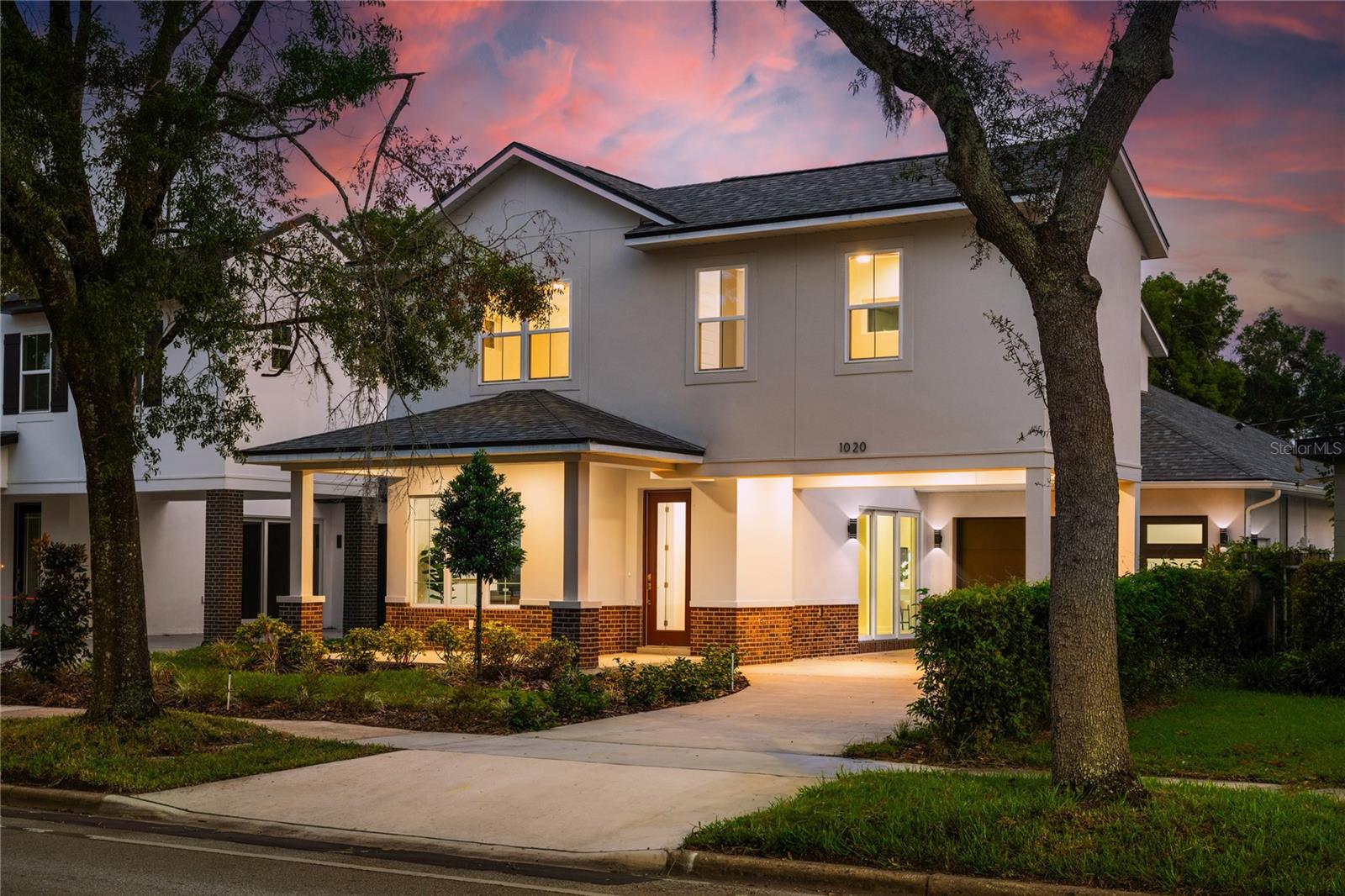 Luxury living in the heart of College Park. This exquisite home features 5 bedrooms and 4.5 bathrooms, offering 3,081 square feet of beautifully designed living space. As you step in the front door, you’re immediately greeted by the open floor plan and charming finishes throughout. The formal dining area is perfect for hosting gatherings, while the modern kitchen is outfitted with top-of-the-line stainless steel appliances, quartz countertops, a large center island, and a walk-in pantry ensuring all your culinary needs are met. The expansive primary suite serves as a serene retreat with its own private spa like bathroom and an expansive walk-in closet with a custom closet organizer system. There is also an additional first floor guest bedroom / office with a full bath. On the second floor there are three additional bedrooms and a bonus room providing ample space for guests. Your private outdoor space includes aa large, covered lanai, fenced back yard, a pool bath, and a sparkling pool, ideal for enjoying the sunny Florida weather. The location simply can’t be beat, just minutes from Dubsdread Golf Course, Downtown College Park, and local shopping & dining. You’re also just a short drive from Winter Parks Park Ave and everything it has. Don’t miss this opportunity to make 1020 West Princeton Street your new home. Contact us today to schedule a private tour and experience this exceptional property.