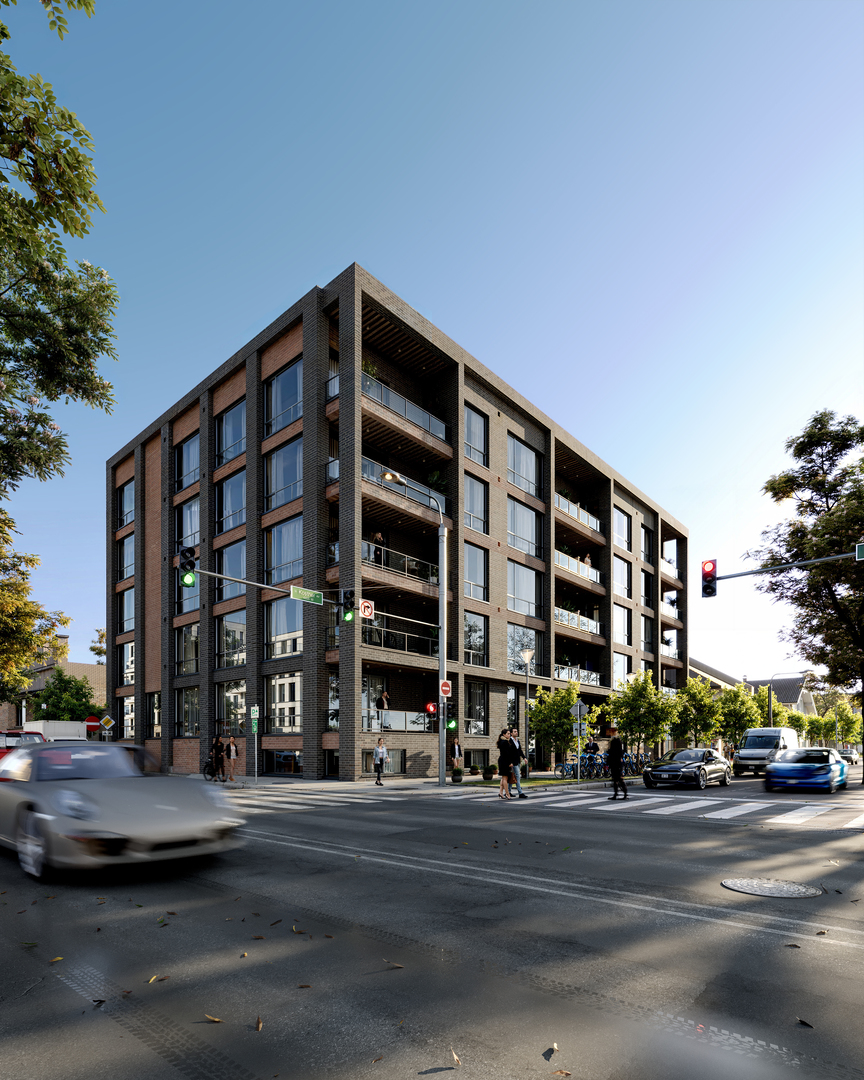 Introducing 3204 Kostner! Unit 205 is one of the premium terrace units with a PRIVATE 39x28 terrace off your living room and a massive 11 foot island in the kitchen - STUNNING!  We are pleased to present one of Avondale/Kilbourn Park's ONLY and its NEWEST condominium development! This best-kept-secret neighborhood has long awaited high-quality new condominium homes and they're here! Come early to select your home from 30 fantastic units. Offering various open, pleasing floorplans in an all-masonry ELEVATOR building.  We have a multiple 2 bedroom, 2 baths layouts with different exposures to suit your preference. All of our homes offer premium finishes including real hardwood floors throughout. Each unit has a feature wall in the living room, paneled to add depth and warmth to the space - so beautiful! Gorgeous kitchens with carefully curated design inflections such as quartz countertops, stainless steel appliances. On-trend flat paneled cabinets in a warm ash-blonde tone, stunning lighting fixtures. Early Buyers can select their countertops and backsplash! Baths offer serene opulence reflected in gorgeous porcelain-tiled walk-in showers, double-bowl vanities and built-in soap and shampoo ledges .  Each residence offers private outdoor space equipped with a gas line via sizeable balconies; select homes have massive private terraces for those seeking extraordinary outdoor space! There is even a shared, common roof deck! Oversized windows allow abundant natural light to flow in. Many of our units have stunning views of the downtown skyline!  Kilbourn Park is a peaceful residential neighborhood while providing immediate and convenient access to all the excitement the city offers! A short hop to the expressway and several public transportation options.  Nestled in between booming Avondale and nearby Logan Square, there are endless options of neighborhood eateries and local fare! Come select your new home today! Ready for IMMEDIATE Delivery! 30 year Fixed Financing through our Preferred Lender No Presale requirements available 95 LTV and 90LTV for qualified buyers. Model on site