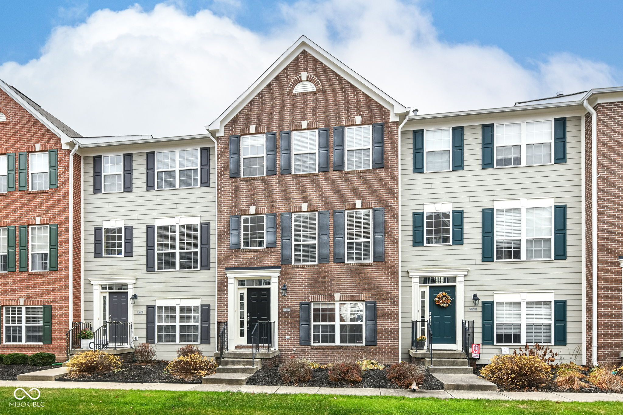 This 3 bedroom townhouse in Fishers is ready for its new owners! Freshly painted interior and and brand new carpet! Large eat in kitchen with center island, wood laminate flooring, gas fireplace and all kitchen appliances included. Spacious Great Room with raised ceilings. Lower level contains Rec Room and two storage areas. One of the storage rooms is plumbed for a full bathroom and awaits your finishing touches! Primary Suite with vaulted ceiling, double sinks and walk-in closet. Many new items include: water heater, garbage disposal, refrigerator, dishwasher, blower motor on furnace. Finished 2 car garage. The location is perfect....easy access to SR 37, Allisonville Road and downtown Fishers!