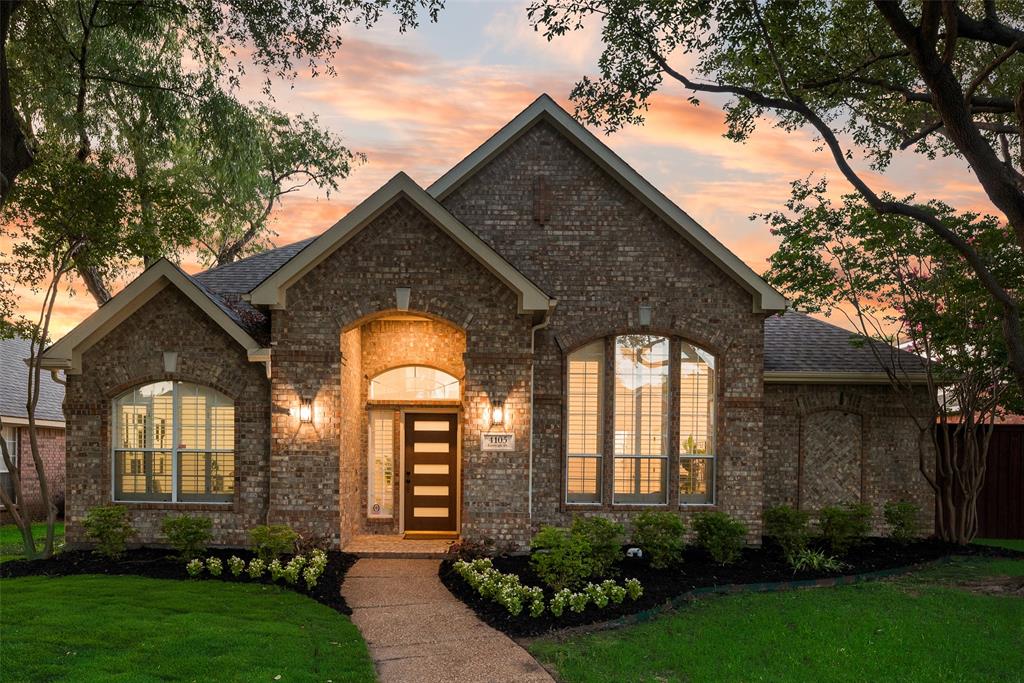 Welcome to 4105 Eastleigh Drive Plano in Stonehaven Estates!  This beautifully updated home boasts 4 bedrooms with one that can used as an office, 3 full bathrooms, 2 dining areas, 2 living areas downstairs, a gorgeous fireplace, nice sized bonus room upstairs AND an Amazing inground Pool and Spa with water feature in the backyard!!! Recently updated with Quartz counters, custom backsplash, custom cabinets, Stainless appliances include a Bosch Oven, new Microwave and dishwasher, undermount sink and faucet! New Custom backsplash tile in kitchen and Primary Shower!  New LVP floors that were just installed!  New carpet on the stairs, new custom landscaping giving amazing curb appeal, New Roof 2023 and much more!!!  Come on out and see us! All this could be yours! Located off Preston Ridge Trail and Stonehaven Drive close to and zoned for highly acclaimed Plano schools, walking trails, retail shopping and 121 freeway access!