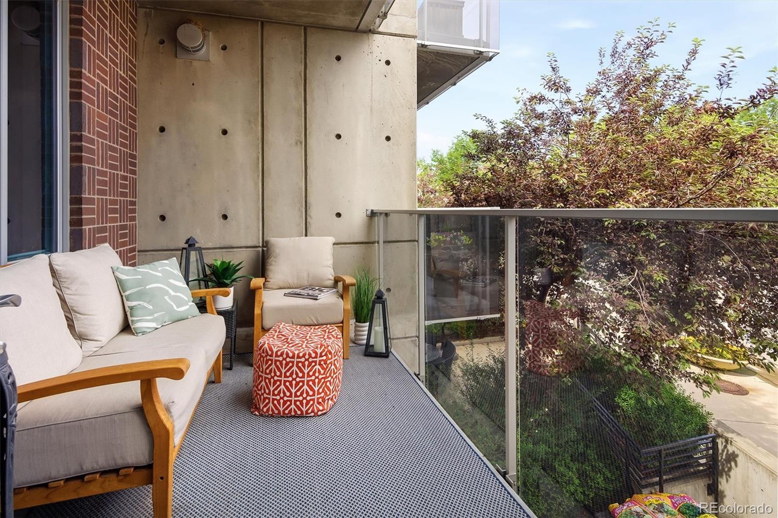 Perched above Commons Park in one of Denver's most coveted addresses, this extraordinary end-unit residence at The Park, One Riverfront delivers an unmatched combination of scale, light, and livability. Two sides of windows flood the home with natural light from morning to evening, while floor-to-ceiling glass frames sweeping, unobstructed west-facing views over the lush park — sunsets here are nothing short of spectacular.Thoughtfully designed for elevated living, the home features two bedrooms plus a private office, a gracious foyer entry, and a large laundry room with abundant extra storage. The primary suite is a true retreat, complete with a walk-in closet and a spa-calibrated five-piece bath. The second bedroom enjoys the luxury of its own ensuite bath — ideal for guests or multigenerational living.Step onto the private balcony to take in those iconic western panoramas, or simply settle in and let the views do the talking through walls of glass. Two dedicated parking spaces and a large private storage unit add everyday practicality to this refined package.As a resident of The Park at Riverfront, you'll enjoy the beautifully manicured, year-round landscaping that has made Riverfront Park one of Denver's most desirable urban neighborhoods, and the laid-back lifestyle. Lock-and-leave luxury at its finest.