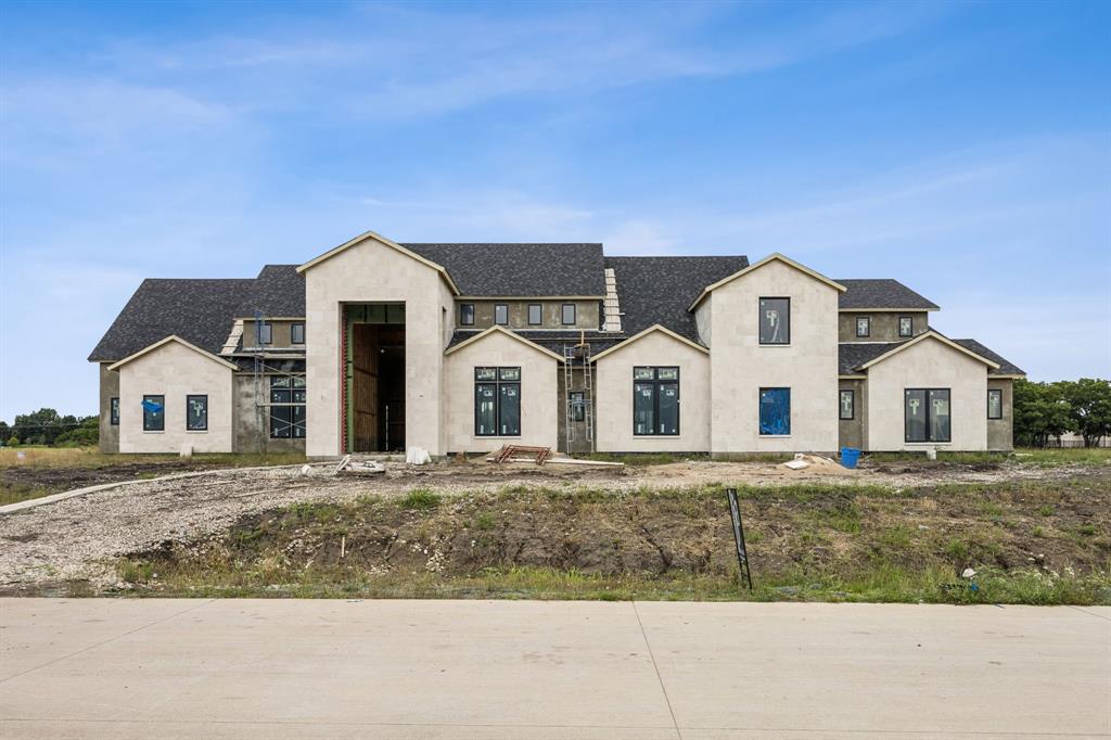 Welcome to 421 Calabrese Ct, a J. Anthony Custom Home under construction and located in the prestigious community of Fairview, within highly acclaimed Lovejoy ISD. This extraordinary property sits on a spacious lot and offers the perfect blend of luxury, functionality, and versatility.
The main residence features 5 bedrooms, 5 full and 2 half baths, and a spacious 4-car garage. Designed for both comfort and entertaining, the open-concept layout is complemented by top-of-the-line finishes, soaring ceilings, and thoughtfully designed living spaces throughout. A gourmet kitchen, spa-inspired primary suite, and expansive living and dining areas make this home ideal for modern living. A pool rendering and plan are available for buyers to preview, allowing you to envision your own backyard oasis. Adding even more flexibility, the property includes a separate casita or guest home, offering 1,142 sq ft of private living space complete with 1 bedroom, 1.5 baths, a full kitchen, living area, and its own dedicated 2-car garage perfect for multi-generational living, guests, or a private home office. This one-of-a-kind property offers the best of Fairview living with excellent schools, shopping, dining, and quick access to major highways, all while enjoying the privacy and tranquility of an exclusive neighborhood.