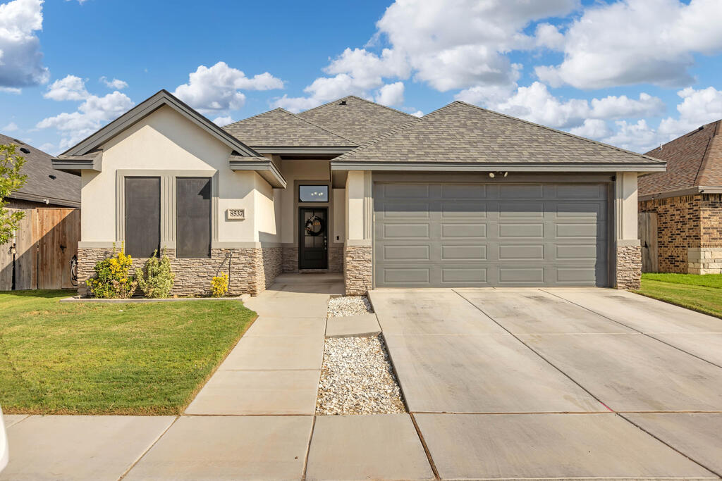 Custom-built in 2022, this well-maintained 3-bedroom, 2-bath home offers an airy open-concept layout with modern finishes and abundant natural light. Thoughtful storage includes a large 12' x 20' fully insulated attic. Primary suite with ensuite bath, two additional bedrooms, and a convenient half bath for guests. Low-maintenance yard and easy access to a nearby community pool. Move-in ready.