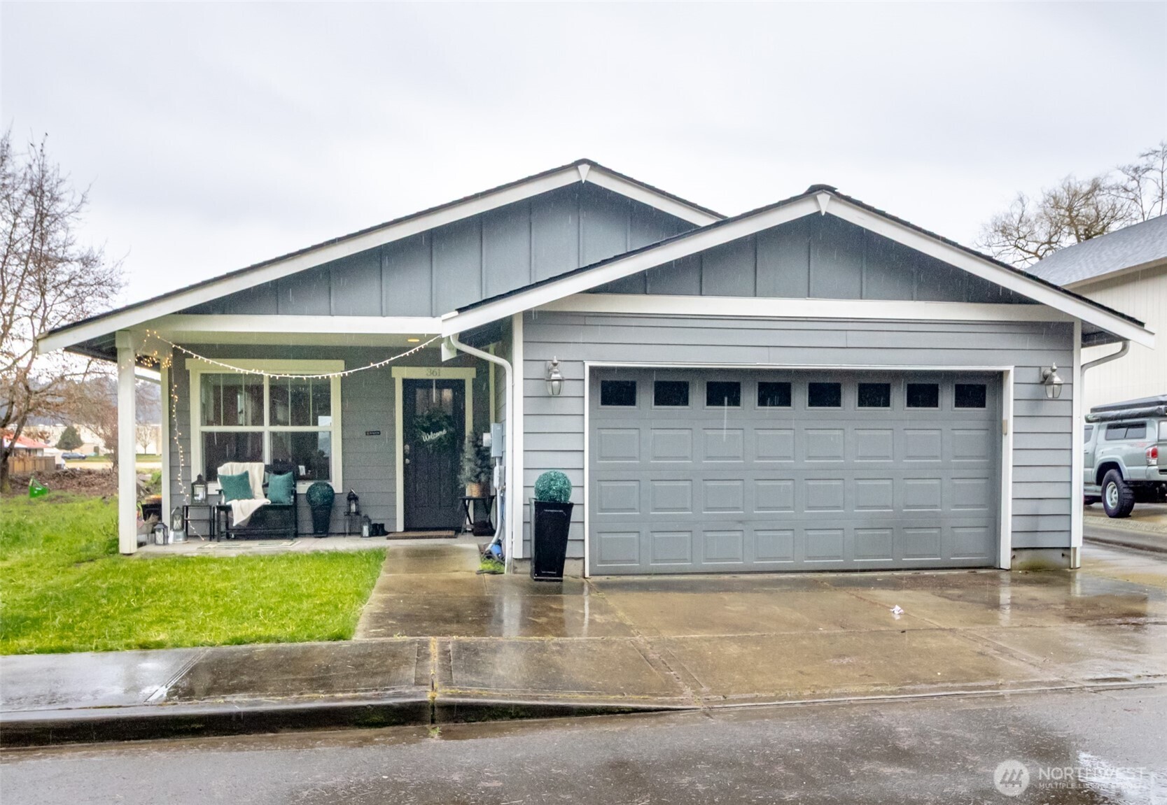 North Algona Auburn rambler with easy access to I-5, Hwy 167, Hwy 18—perfect for commuters. Bright, happy home at the end of a quiet dead-end street, just steps from miles of walking and biking trails. Perfect first home or downsizer dream. Meticulously maintained and truly move-in ready. Open great room living flows into the kitchen with sit-up counter seating, perfect for gathering and everyday living. Extra-large primary suite with ensuite bath, plus two additional well-sized bedrooms and a convenient utility room. Bonus features include a 2-car garage with built-in shelving and a sturdy covered outdoor structure providing additional covered parking or storage. Stay comfortable year-round with efficient mini-split heating and cooling—economical and comfortable in every season. Seriously…don’t wait. Homes like this move fast.  Just minutes from Auburn Outlet Collection. In the heart of the Auburn / Federal Way / Jovita corridor.