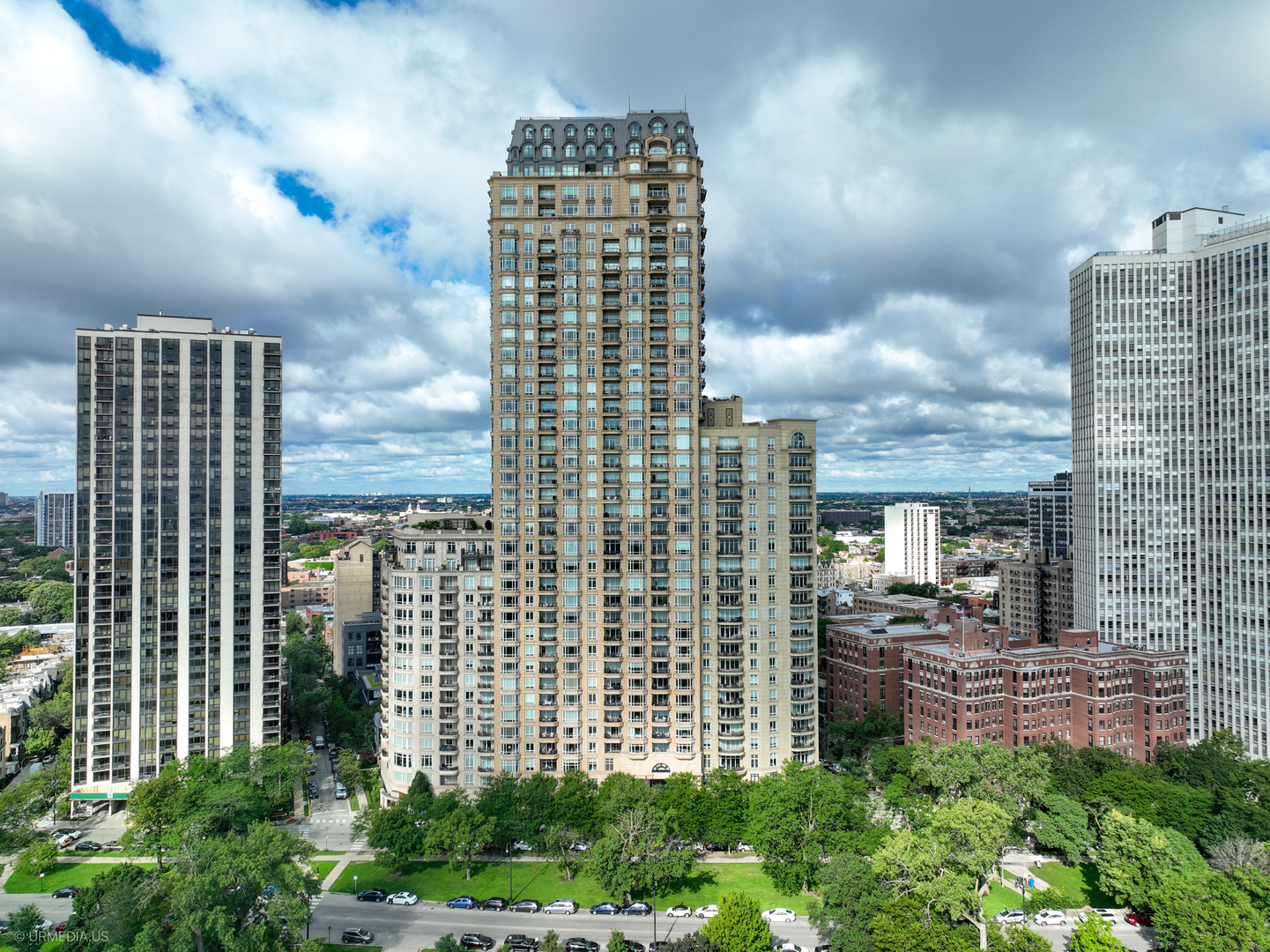 AN EXTRAORDINARY opportunity to own a rare to come across East-facing residence at the acclaimed Lucien LaGrange-designed 2550 N Lakeview, where every window frames breathtaking, unobstructed lake and park views. This expansive 2,800+ SF home features 2 bedrooms plus a private theater room, with an open, light-filled layout designed for both daily living and grand entertaining. The chef's kitchen, spa-quality baths, and custom built-ins blend seamlessly with smart-home technology, including an integrated media system and motorized shades.    Every room showcases breathtaking views of Lincoln Park, North Pond, Lake Michigan, the Zoo, and Chicago's skyline, with three oversized terraces to take in both sunrise and sunset.    This premier full-amenity building offers a 24-hour doorman, valet, concierge, on-site cleaners, fitness center, indoor pool, billiards, theater, library, party room, and more-providing a lifestyle of unmatched convenience and luxury. Two deeded parking spaces available for purchase.