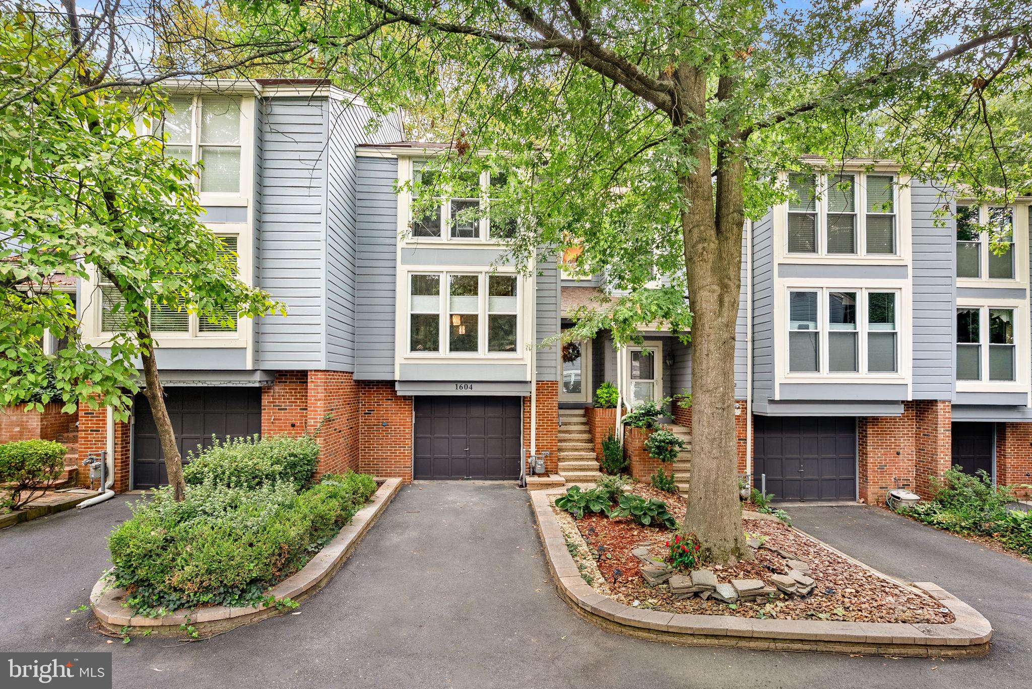 Welcome to 1604 Apricot Court, a spacious, beautifully updated townhouse offering approximately 2,600 square feet on three finished levels in an exceptional Reston location—just a short walk to Lake Anne and minutes to Metro and Route 267!Featuring 3 bedrooms, 2 full and 2 half baths, this home combines generous living space with an impressive list of recent improvements. New LVP flooring spans all three levels (2026), the finished basement area features new carpet, and the entire interior has been freshly painted, creating a crisp, move-in-ready feel throughout.The updated kitchen (2022–2026) features maple cabinetry professionally refinished with durable Milesi paint, new cabinet hardware, new quartz countertops (2026), a striking herringbone marble backsplash (2022), new over-the-range microwave, and an updated sink and faucet (2026).The primary bath was beautifully remodeled in 2025–2026 and showcases an impressive oversized 70" x 40" custom Jacuzzi shower system, custom seamless acrylic shower surround and frameless glass shower door. The guest full bath was remodeled in 2025, and a new basement half bath was added in 2026.The fully finished lower level with egress window provides valuable additional living space and flexibility. A wide, extra-long one-car garage offers excellent parking and storage.Major exterior improvements include a new roof and gutters (2022) along with three new solar tubes, installed at the same time as the roof to bring additional natural light into the home.1604 Apricot Court delivers an outstanding combination of space, updates and quintessential Reston living.
