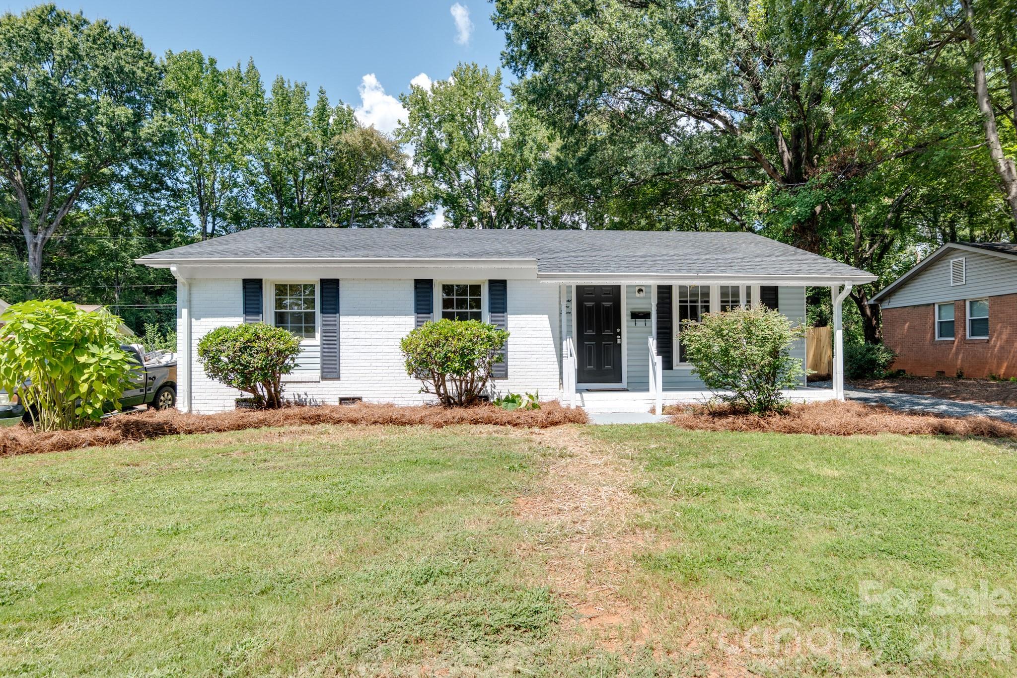 Welcome to 823 Farmcrest Drive, a beautifully renovated, move-in-ready home with fresh updates throughout. The home features new flooring, fresh interior paint, refreshed bathrooms, modern finishes, a brand-new HVAC system, and a new water heater.Outside, enjoy a spacious yard, new fence, fresh landscaping, and a detached garage—perfect for additional parking, storage, a workshop, or hobbies.Conveniently located in Charlotte really close to Interstate 85, 823 Farmcrest Drive offers updated living, plenty of outdoor space, and the added versatility of a detached garage. Move-in ready and waiting for its next owner!