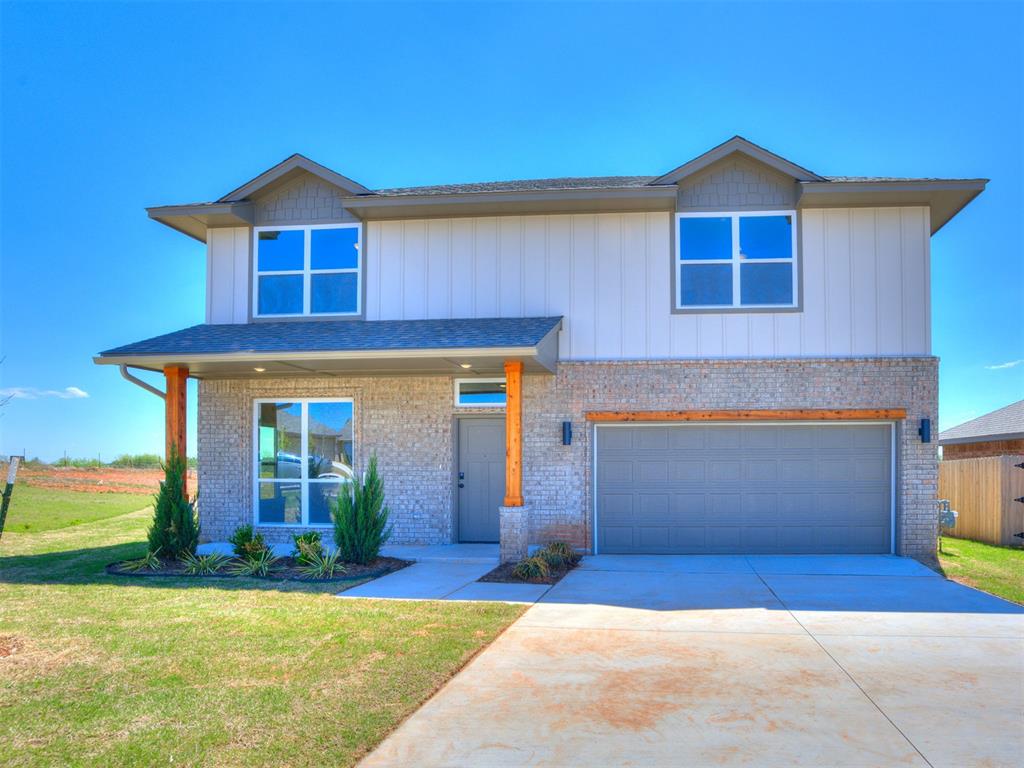 Take advantage of this rare opportunity to reserve the sought-after Olivia floor plan in the desirable Bellatona community before completion! This thoughtfully designed two-story layout offers open-concept living, spacious bedrooms, and an oversized kitchen island, perfect for everyday life and entertaining alike. The kitchen is equipped with stainless steel Samsung appliances, including a 5-burner gas range, expansive counter space, abundant cabinetry, and an oversized walk-in pantry with bright lighting, perfect for those who need both function and style. Additional features include: • Quartz or granite countertops • Wood-look ceramic tile in main living areas • Under-cabinet lighting • Full sod and landscaping for curb appeal and low maintenance • Energy-efficient design including a tankless hot water heater, low-e thermal pane windows, and radiant barrier decking for year-round comfort and lower utility costs Located just minutes from the University of Oklahoma, Lake Thunderbird, Sooner Mall, I-35, and numerous dining and shopping options. Bellatona also features a community playground and a welcoming neighborhood feel. Whether you’re a first-time buyer, or young professional, this home offers the perfect blend of comfort, location, and value. Call today to check construction progress and secure your home before it’s gone!