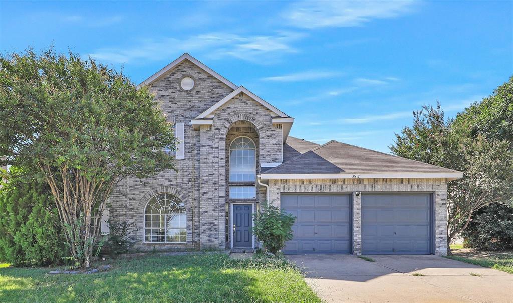 Welcome to this beautifully renovated, two story home in a lovely neighborhood. The impressive foyer welcomes you into the home and leads you to the formal dining room. The large living room has a fireplace and picture windows. The kitchen has been updated to include newly painted cabinets and quarts countertops. There is a separate utility room and a half bath, both are conveniently located off the kitchen. The downstairs primary suite has been updated with new tile, a double-vanity with quarts countertops, and new shower glass. There is a walk-in closet for ample storage. Upstairs there is a large bonus space that would make a wonderful play or media area. Three nicely sized bedroom share a bathroom, which has been renovated with the new tile and a double vanity with quarts countertops. The house backs up to a greenspace that gives you additional privacy and views of nature.