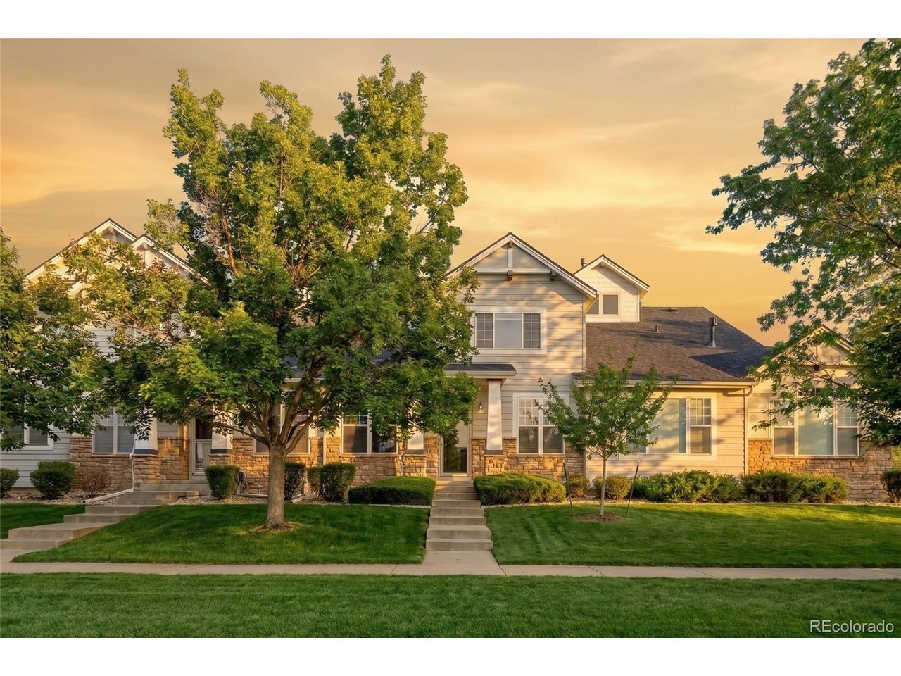 Tucked directly alongside a peaceful greenbelt with sweeping views of mature, tree-lined open space, this immaculately maintained McKay Landing townhouse offers the perfect blend of modern comfort and active Colorado outdoor living. Inside, the exceptionally clean and meticulously cared-for layout features 4 spacious bedrooms and 4 bathrooms, showcasing fresh, gas fireplace, newer paint in most areas of the home and freshly cleaned carpets throughout. The flexible, mostly finished basement expands your living space with a dedicated bedroom and full bathroom making it an ideal setup for a private guest suite, home gym, or media room. Living in this vibrant community places you just steps from the scenic waters and trails of McKay Lake, local parks, playgrounds, and the private neighborhood pool and clubhouse. Complete with convenient access to nearby dining, shopping, and major commuter routes to Denver, Boulder, and DIA, this move-in ready residence offers a pristine retreat in an unbeatable location. Video is virtually staged.