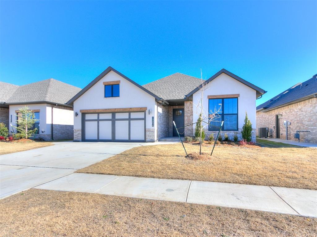 This NEW CONSTRUCTION home is located in the stunning Sandoval addition in South OKC on SW 134th and May.  This is a GATED active adult community with lawn maintenance included in the lease rate.This home features 3 bedrooms, 2 baths and is 1,609 square feet.  This home has unique finishes and amenities such as deco tile, a pot-filler in the kitchen, a tankless water heater, an outdoor fireplace, luxury closet shelving, built-in appliances, an irrigation system, custom lighting, and so much more!Tenant is responsible for electric, gas, and water.  No smoking or vaping.  A 12-month lease, background check, and credit check are required.