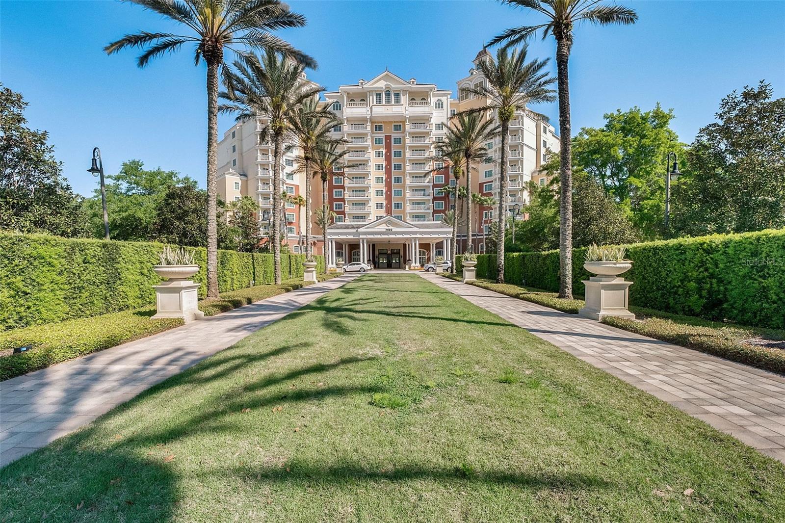 Enter refined resort living with this fully furnished two-bedroom, two-bath residence in the iconic Reunion Resort, one of Central Florida’s most notable resort communities. Designed for those who value sophistication and effortless comfort, this bright, beautifully maintained condominium offers an inviting open layout, two large primary suites and a serene private balcony that overlooks the manicured golf greens. Current membership can be transfered. Residents and guests can enjoy membership in an unparalleled collection of world-class amenities, including three championship golf courses by Arnold Palmer, Jack Nicklaus and Tom Watson, an exclusive water park with lazy river, multiple resort-style pools, tennis and pickleball courts, a premier fitness center, spa, miles of scenic recreational and biking trails, and exceptional on-site dining. Ideal as a luxurious full-time residence, an elegant second home or an investment opportunity, this turnkey property delivers the ideal blend of prestige, privacy and proximity, set just minutes from Walt Disney World and Orlando’s most celebrated attractions.