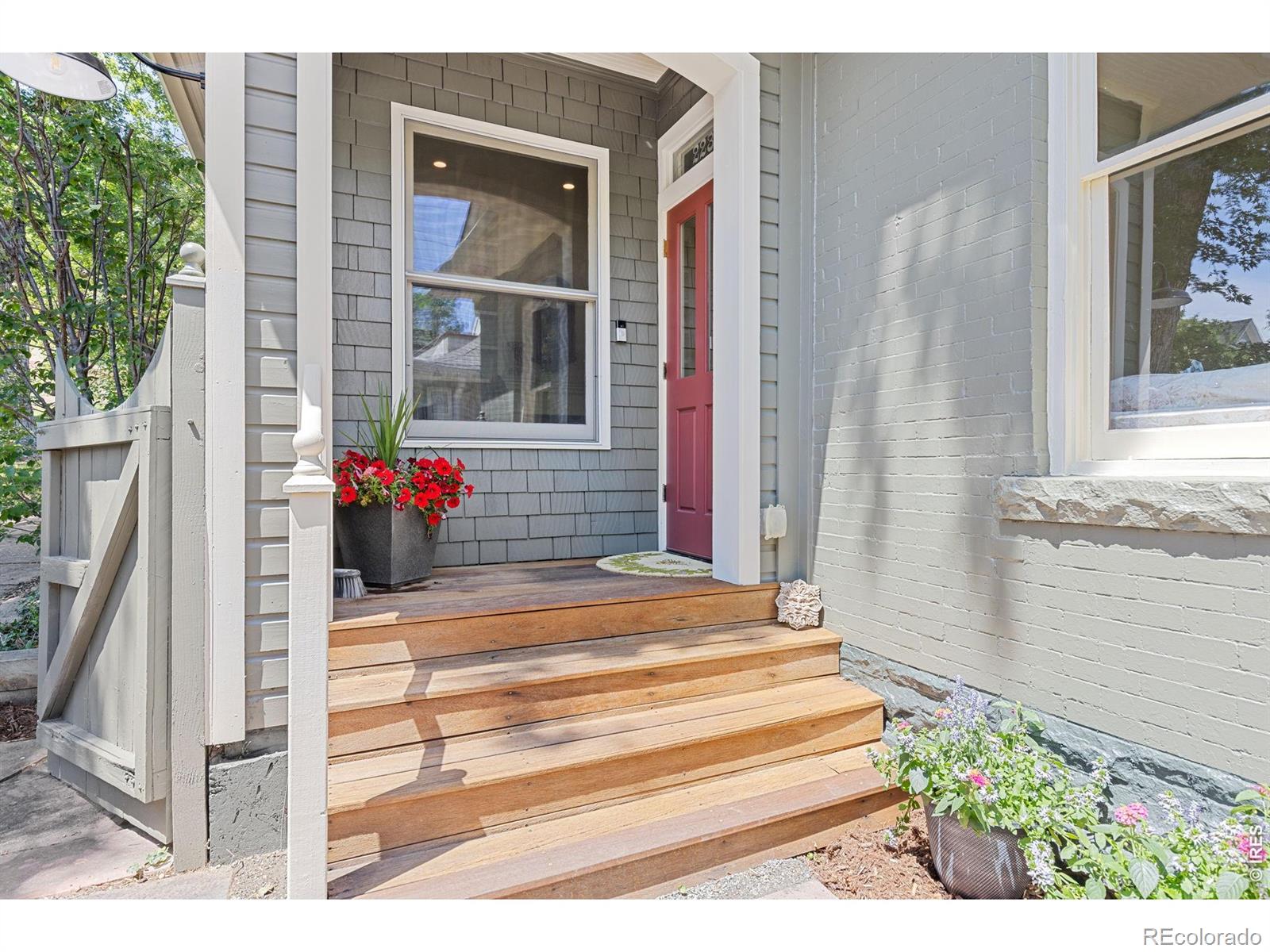 Downtown charm meets modern comfort in this beautifully maintained turn-of-the-century bungalow. Cherished by the same family for more than 40 years, this home showcases timeless character with hardwood floors, 9-foot ceilings, original trim and baseboards, and exposed brick accents throughout.The thoughtfully designed layout includes a private primary suite on the upper level and a spacious family room addition at the rear of the home, providing flexibility for both everyday living and entertaining. Ideally located just minutes from the vibrant Pearl Street district, you'll enjoy easy access to cafes, wine bars, award-winning dining, shopping, the Boulder Creek path, the Farmers Market, and countless downtown amenities.Outside, the fully fenced backyard offers a peaceful retreat with a brick patio, mature landscaping, and privacy fencing. A welcoming front courtyard with a flagstone patio creates additional outdoor living space. A rare bonus is the detached, finished studio complete with a 3/4 bathroom-perfect for a home office, art studio, guest space, fitness room, or creative retreat.A unique opportunity to own a character-filled downtown home in an exceptional location.