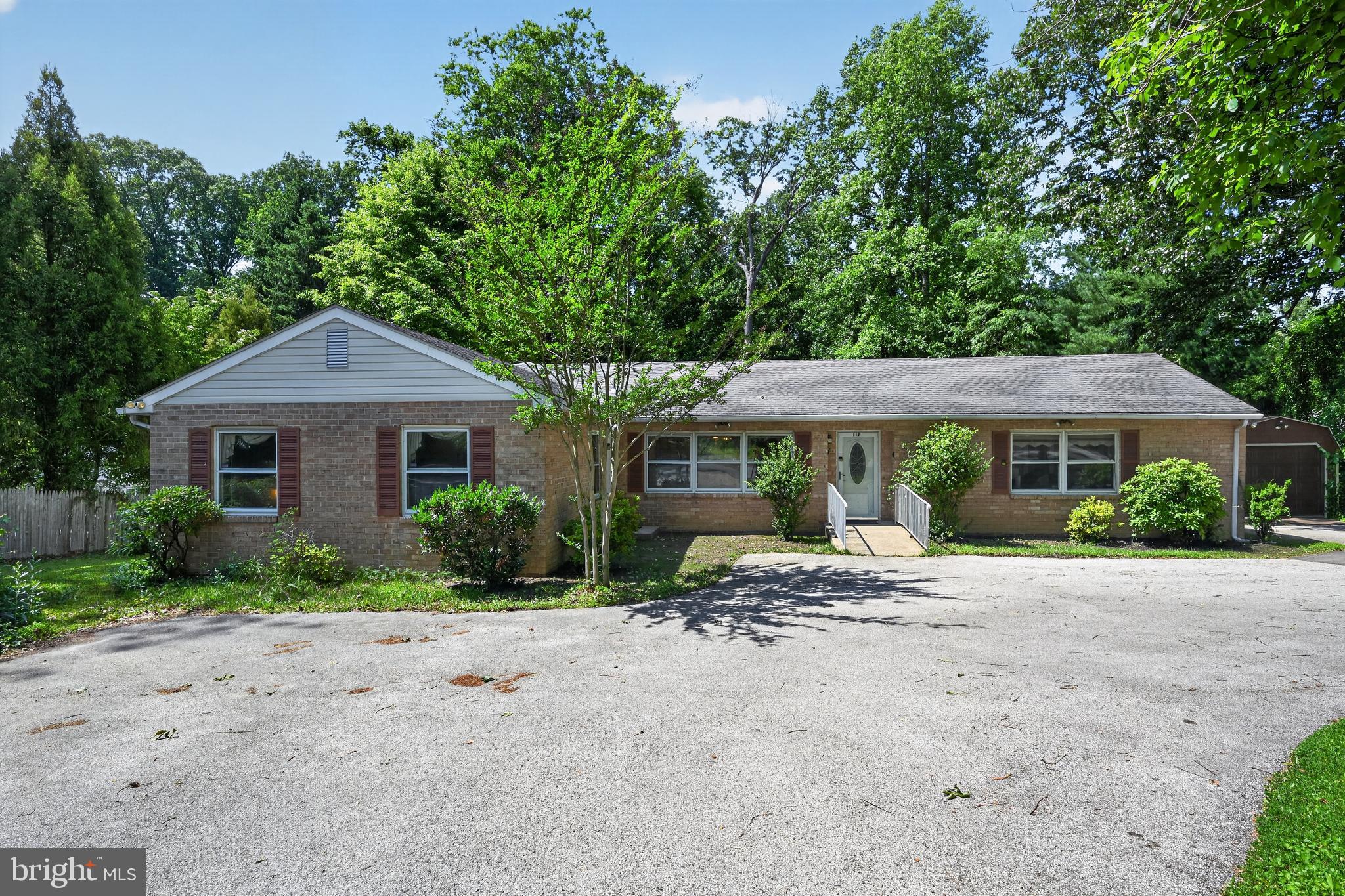 Convenient and spacious, this 4-bedroom, 2-full-bath ranch home sits on a beautiful one acre lot in a prime Haverford location. Offering a versatile floor plan, it is ideal for those seeking to downsize, enjoy one-floor living, or work from home with dedicated living and workspace areas featuring separate entrances. It is also well suited for extended families, multigenerational living, or caring for elderly parents, with handicap-accessible features already in place. The possibilities are endless.The current owner uses two of the bedrooms as a home office and music studio, highlighting the flexibility of the layout. The home features beautiful hardwood floors, newer doors and windows, spacious bathrooms, a generously sized kitchen & dining room, and comfortable bedrooms with ample closet space. Additional highlights include a dual-zone HVAC system, a stunning living room addition with fireplace, and a large new rear deck overlooking the picturesque backyard, ideal for entertaining family & friends. Outside, you'll find a detached garage/storage shed, a crawl-space basement, and a driveway that accommodates more than five vehicles. Located directly across from Merion in a park-like setting, this home offers easy access to Philadelphia, the Pennsylvania Turnpike, and I-476. Adding to its appeal, it is situated within the award-winning Haverford School District. Priced under the recent appraised value. In addition the owner has completed a pre-listing home inspection. A copy of the report can be provided upon request.