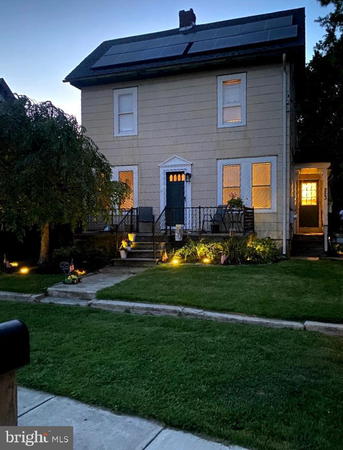 **OPEN HOUSE this MONDAY April 27th, 5:00pm - 7:00pm** Nicely done 2-story colonial w/ detached garage offers town living in the Borough of Elmer. The home offers Living room, open kitchen into dining area, family rm off kitchen area, main floor laundry and half bath. 2nd floor has 3-bedrooms and a walk up finished attic. There is also nicely sized semi private backyard w/above ground pool for family gatherings. Solar lease-to-own at 139.00/month. Eateries and Grocery within walking distances. Come check it out!