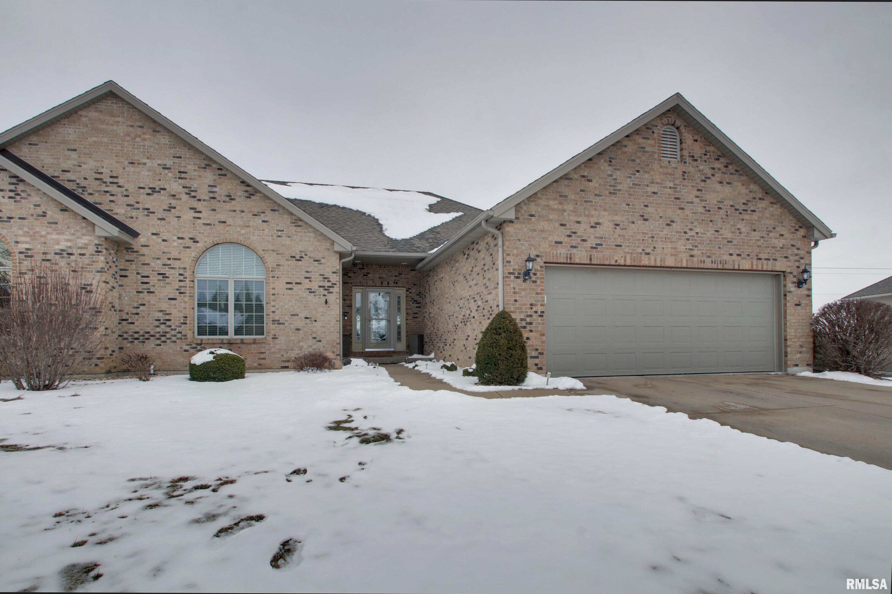 Nestled at the edge of town on a quiet cul-de-sac, this spacious 3 bedroom (easily 4 bedroom) condo offers comfort, efficiency, and versatility.  With 2 1/2 updated bathrooms and an updated kitchen, the home blends modern finishes with thoughtful design.  The main level sunroom provides a bright, inviting retreat.  Downstairs, the finished walkout basement expands your living space - perfect for relaxing or entertaining.  Enjoy year-round comfort with energy-efficient geo-thermal heating and the convenience of a 2-car attached garage.  HOA fees of $975 per quarter cover community maintenance, making for low-stress living in a peaceful setting just minutes from amenities.