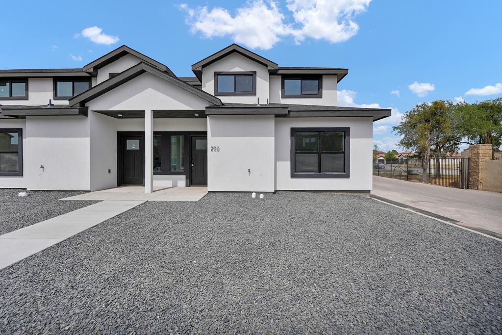 Brand-new construction townhome featuring 3 bedrooms and 2.5 baths with a modern, efficient layout. Enjoy low-maintenance living with zero-scaped yards and a turf backyard. Contemporary finishes throughout with thoughtful design. Estimated completion in approximately 90 days. Ideal for owner-occupants or investors.