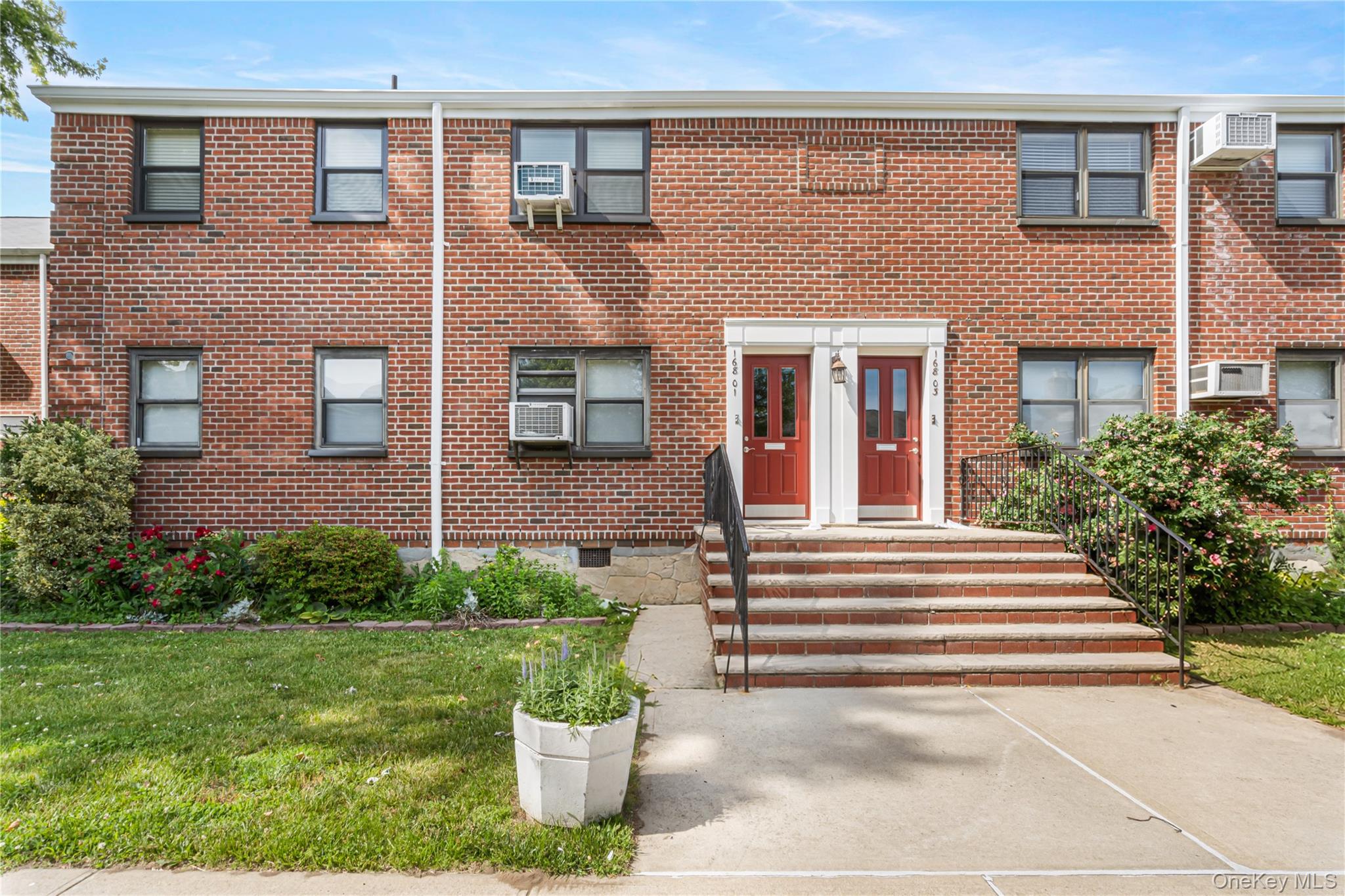 Experience refined living in this fully renovated, 5-room lower corner unit in Clearview Gardens, ideally situated in the heart of Whitestone. The residence features an expansive, open floor plan that seamlessly connects a spacious living room and dining area, all bathed in natural light. Light-toned flooring flows throughout the home, creating a cohesive, modern aesthetic, while the kitchen is defined by stylish tiled flooring. The gourmet kitchen serves as a true centerpiece, featuring warm-toned wooden cabinetry and stainless steel appliances. A standout design element is the peninsula, which boasts a striking waterfall stone countertop that functions as a chic breakfast bar for casual dining. This home offers two spacious bedrooms, providing ample room for comfort and relaxation. Additionally, the fully updated bathroom features a sleek, contemporary walk-in shower with clean, modern tile work. For further convenience, a stacked washer and dryer are discreetly tucked into a dedicated closet. Close to Schools PS 209, JHS 194, Express Bus to Manhattan (QM2, Local Buses (Q16, Q76), Shopping, Restaurants, Golf Course, and Little Bay Park. Base Maintenance includes all utilities & real estate taxes.