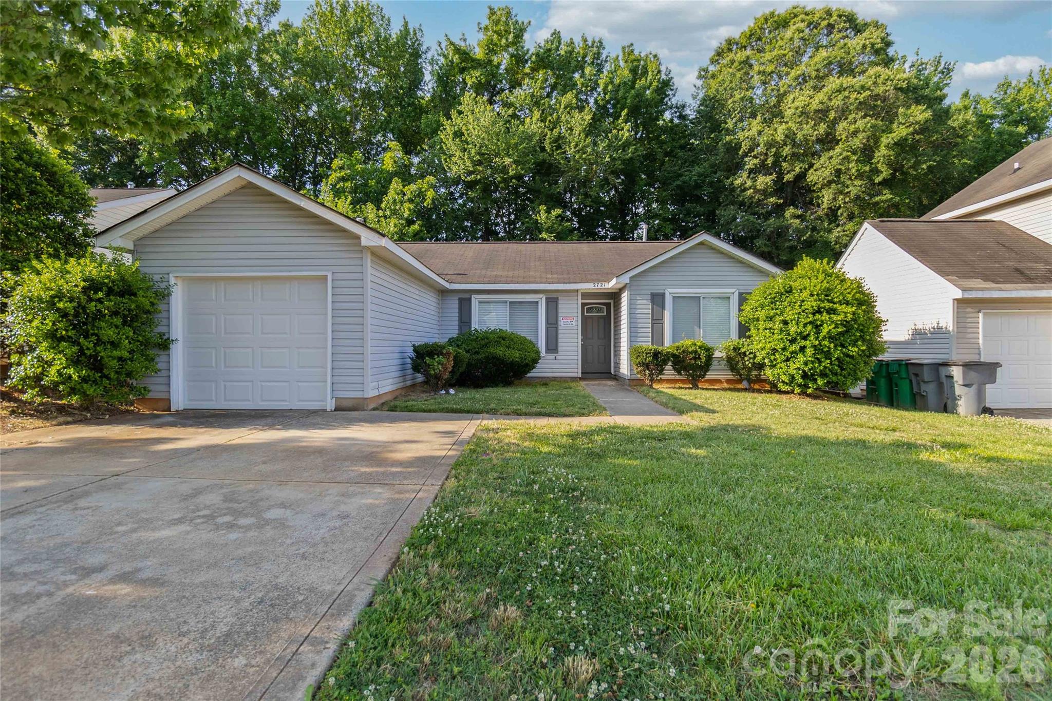 This single-story property offers a practical layout and strong potential in a convenient location. With 3 bedrooms, 2 bathrooms, and a one-car garage, the design supports comfortable everyday living. The living room features a vaulted ceiling, adding a sense of openness and natural light. The kitchen includes stainless steel appliances and a dining area, creating an easy flow for daily use.The primary bedroom includes an ensuite with dual sinks, while two additional bedrooms, a full bathroom, and a separate laundry room add flexibility.Located close to major interstates for an easy commute to Uptown, and just minutes from shopping, dining, and entertainment. A great opportunity for a first-time buyer or investor looking to add personal touches and build value.