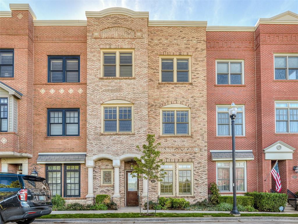 The Hill at Bricktown. WOW! Luxury living in the heart of downtown OKC. More than enough room in this spacious home. 4 bed, 3.5 bath & MULTIPLE living spaces. 10' ceilings with gorgeous crown molding. 8' doors throughout. Natural stone counter tops. Natural wood and tile floors. Stainless steel throughout the kitchen. ENERGY EFFICIENT! Geothermal heat, spray foam insulation, Kolbe double paned low e windows. Your own ELEVATOR accessing all floors including the garage. Storm Safety! A walk-in Dupont Kevlar Safe Room. HOA dues include Property Insurance, Exterior Maintenance (including the roof), Landscaping & Irrigation. HOA includes access to Pool, Gym, Meeting rooms, Dining space & Dog Park. Beautiful home ready to welcome a new owner. Schedule your visit today.