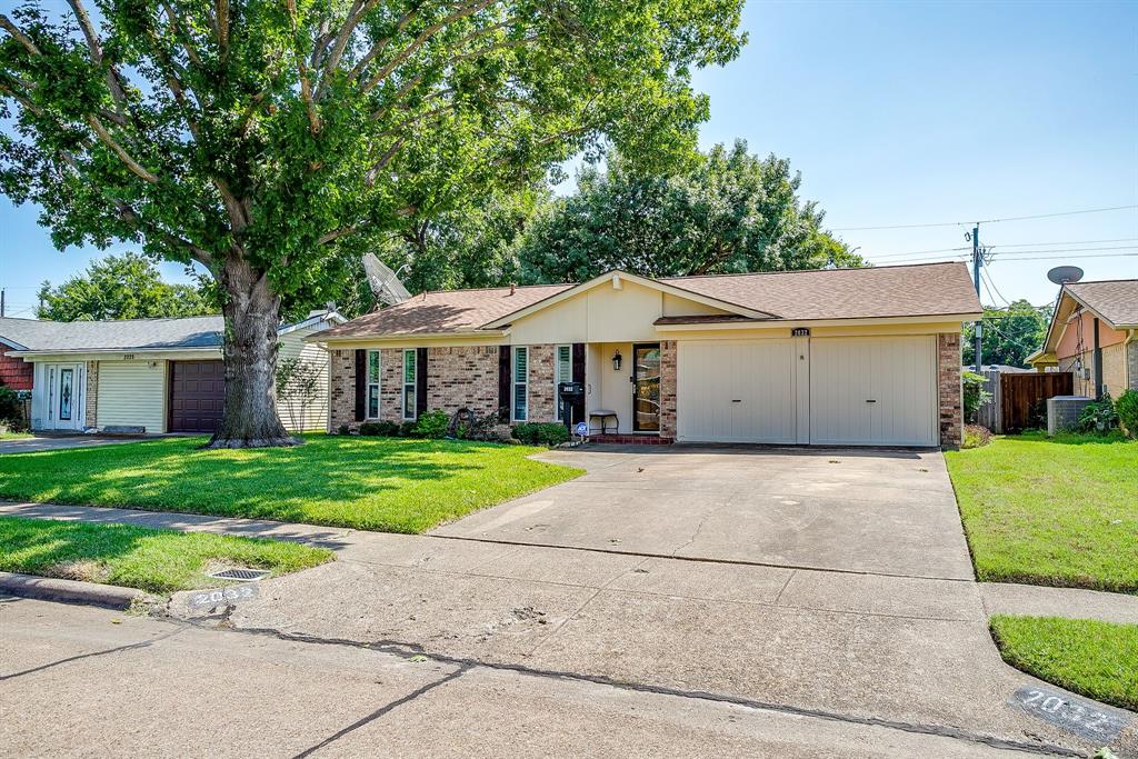 Looking for Multi-generational housing?  This one fits the bill. Super nice and clean 4 bedroom, 3 full bath home.  Add-on features the 4th bedroom with bath, plus a formal dining area that was originally purposed as a Kitchenette; all the plumbing and electrical are still there and could be converted back.  The garage has been partially converted, and is used for storage space as well as a play room.  It could easily be converted back if needed.  Other cool features include solid surface flooring throughout, newer appliances, a covered back patio and shed, tile backsplash and more!  Home is in great shape and is move-in ready.