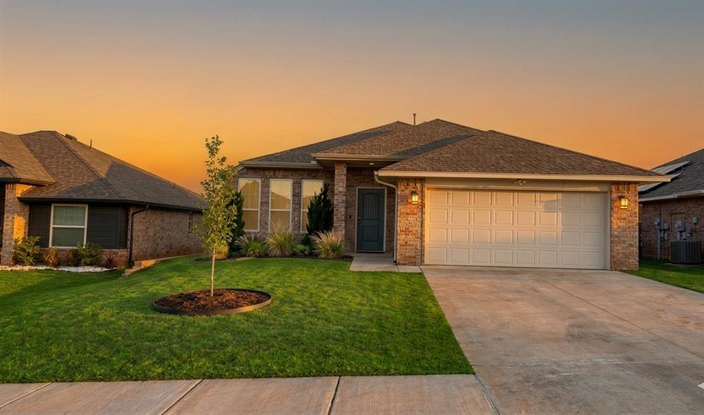 Welcome to 2310 Arcady Ave in Norman, OK! Built in 2023, this stunning Single Story home offers a spacious 4-bedrooms, 2-bathrooms layout across 1,701 square feet of immaculate living space, complete with a 2-car garage. The interior features gorgeous, high-quality wood-look tile flooring throughout and a cozy gas-log fireplace highlighted by an elegant mantel design. The heart of the home is the chef-inspired kitchen, white cabinetry, premium stainless steel appliances, and a striking center island topped with pristine white quartz. Step outside to a private, completely fenced backyard, where the entire fence belongs exclusively to the property. Located in the desirable Bellatona community, you are steps away from Bentley Park, a beautiful 6 acre neighborhood space featuring a shaded playground, full basketball and tennis courts, a pickleball court, soccer goals, and scenic walking trails around the community lake. This unbeatable location provides easy access to Highway 9 and Lake Thunderbird, while keeping you minutes from the University of Oklahoma campus, shopping, and dining. Students will attend top-rated local schools: Washington Elementary, Irving Middle, and Norman High School. Available for Short Lease.