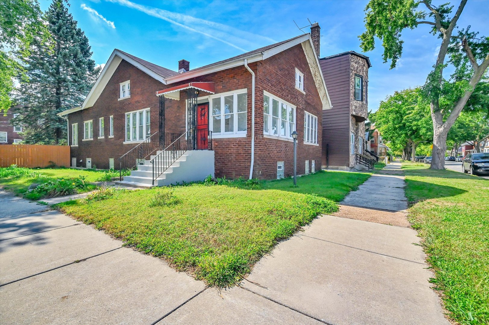 Classic Chicago bungalow charm meets incredible potential in the heart of Chatham. Situated on an oversized corner lot, this solid brick 3-bedroom, 2-bath home showcases the craftsmanship buyers love-beautiful hardwood floors, rich original woodwork, a spacious living room with fireplace, formal dining room and an inviting enclosed front sitting area.    The main level offers comfortable everyday living while leaving plenty of opportunity to personalize the home over time. Downstairs, the full basement provides an abundance of additional space and includes a full bathroom, creating possibilities for recreation, entertaining, storage and more.    And don't miss what's above: a substantial unfinished attic offering exciting future expansion possibilities, subject to applicable approvals and building requirements.  Fully paid Solar panels installed in 2023 to provide excellent savings on electric service.    Outside, enjoy a generous yard and rear deck with room for relaxing, entertaining or creating your own outdoor retreat.    Whether you're looking for a home with authentic Chicago character, space to grow, or an opportunity to add value over time, 657 E 90th St offers a combination that's becoming increasingly difficult to find.    Come see the character. Imagine the possibilities. Make it yours.
