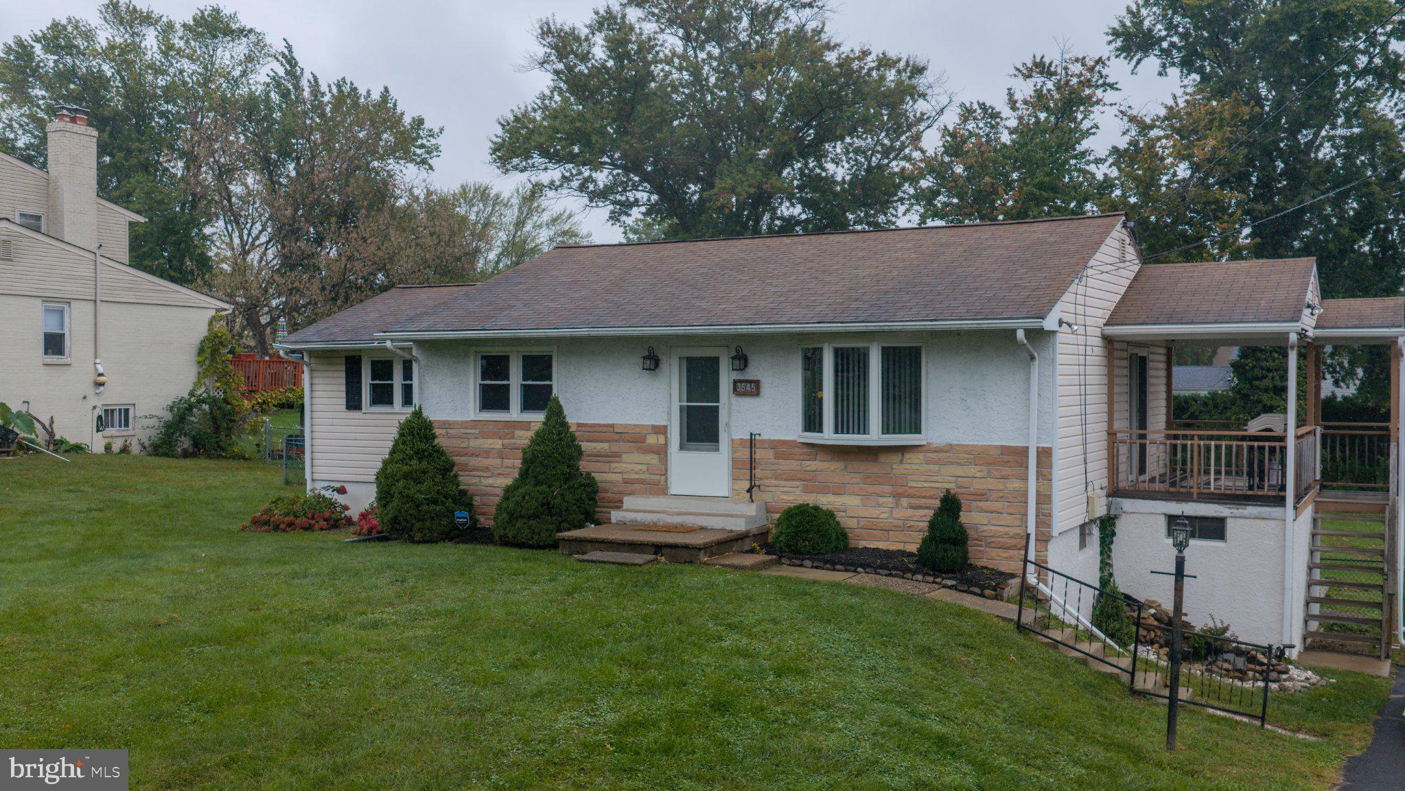 Welcome to 3545 Third Ave in Bensalem! This charming 3-bedroom, 1.5-bath home offers comfortable living space, thoughtful updates, and a fantastic backyard. Step inside to a warm and inviting living room that creates the perfect place to relax and unwind.One of the standout features of the home is the beautifully updated walkout basement, providing additional usable living space with plenty of possibilities for a family room, home office, gym, or entertainment area. The finished basement is not included in the home's listed square footage, giving you even more space to enjoy.From the kitchen, step directly outside onto the deck, perfect for morning coffee, grilling, or entertaining family and friends. The huge backyard offers plenty of room for entertaining, pets, gardening, or simply enjoying the outdoors. A large tree was recently removed, opening up even more usable yard space. Two sheds provide plenty of additional storage for lawn equipment, tools, bikes, and more.Conveniently located near the Pennsylvania Turnpike, major roadways, shopping, restaurants, and everyday conveniences, this home offers a great combination of comfort, space, and accessibility. Don't miss your opportunity to make 3545 Third Ave your new home!
