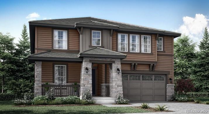 **Contact Lennar today about Special Financing for this home - terms and conditions apply**

Anticipated completion July 2025! This gorgeous Stonehaven 2-story in Ken Caryl Ranch is on a corner lot and features 4 beds (3 upper / 1 main), 4 baths, great room, spacious kitchen, loft,  mudroom, 3 car garage (2 + 1 tandem) and unfinished basement. Beautiful upgrades and finishes throughout including vinyl plank floors, stainless steel appliances, slab Quartz counters & island and more.  Lennar provides the latest in energy efficiency and state of the art technology with several fabulous floorplans to choose from. Energy efficiency & technology/connectivity seamlessly blended with luxury to make your new house a home. What some builders consider high-end upgrades, Lennar makes a standard inclusion. This community offers single family homes for every lifestyle. Close to dining, shopping, entertainment and other amenities. Don’t wait – this community will sell out quickly! Photos and walkthrough tour are model only and subject to change.