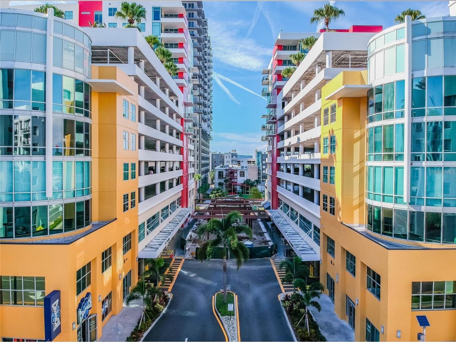 Welcome to elevated urban living at 1208 E Kennedy Blvd #1109 in Grand Central, where style, comfort, and sweeping views come together in the heart of Tampa. This beautifully designed 2-bedroom, 2-bath residence offers a spacious great room framed by expansive windows that flood the space with natural light while showcasing stunning views of Channelside, Water Street, the cruise port, and the Tampa skyline.The open-concept layout is ideal for both everyday living and entertaining, featuring a large flat island and a full suite of professional-grade Viking appliances. A charming café-style dining area adds warmth and character, while the split-bedroom floor plan ensures privacy, with each bedroom positioned on opposite sides of the condo.Step out onto your oversized private balcony to take in the breathtaking city and waterfront scenery, perfect for morning coffee or evening unwinding.Residents enjoy access to resort-style amenities including two pools, hot tubs, a fully equipped fitness center, grills in the common areas, a clubhouse, and concierge service. Downstairs, a vibrant courtyard offers a variety of restaurants, bars, and everyday services just steps from your door. Located moments from Water Street, Benchmark arena, and surrounded by conveniences like grocery stores, spas, fitness studios, and more, this is truly walkable city living at its best, no car required.Just behind the building, you will find a pickleball court, and there are multiple dog parks nearby, making it easy to enjoy an active, pet-friendly lifestyle.Grand Central also offers a comprehensive HOA that simplifies ownership by covering essential services, including air conditioning, water, trash, and sewer, adding both value and peace of mind.