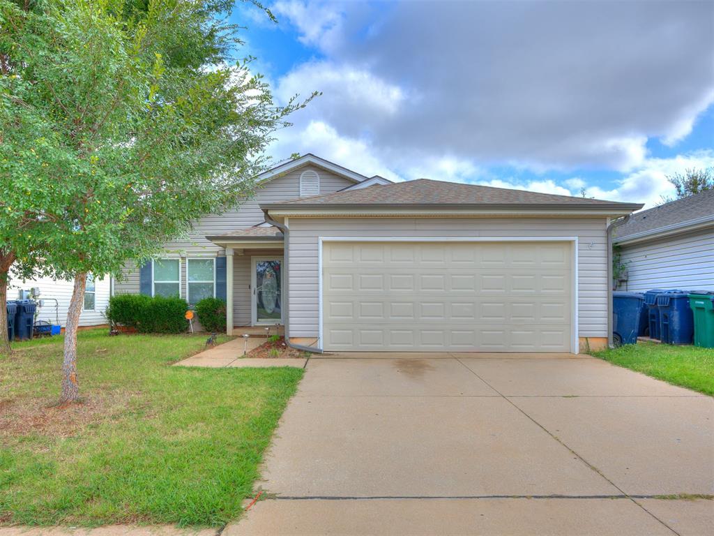 Nice home in quiet Edmond neighborhood directly across from the school and only a mile from every shopping store you could need, Starbucks, Neighborhood Jam, Ted's, Andy's, Quail Spring Mall, Chick-fil-a, Sam's, Costco, etc! Large open concept, split-floor plan w/ a kitchen that overlooks all the main areas of the home. Hard flooring in the main areas & carpet in the bedrooms. Large laundry room that leads to the garage. Full gutters to direct water away from the foundation. 2 car attached garage and large driveway. Find your new home here! Call to arrange a showing today.