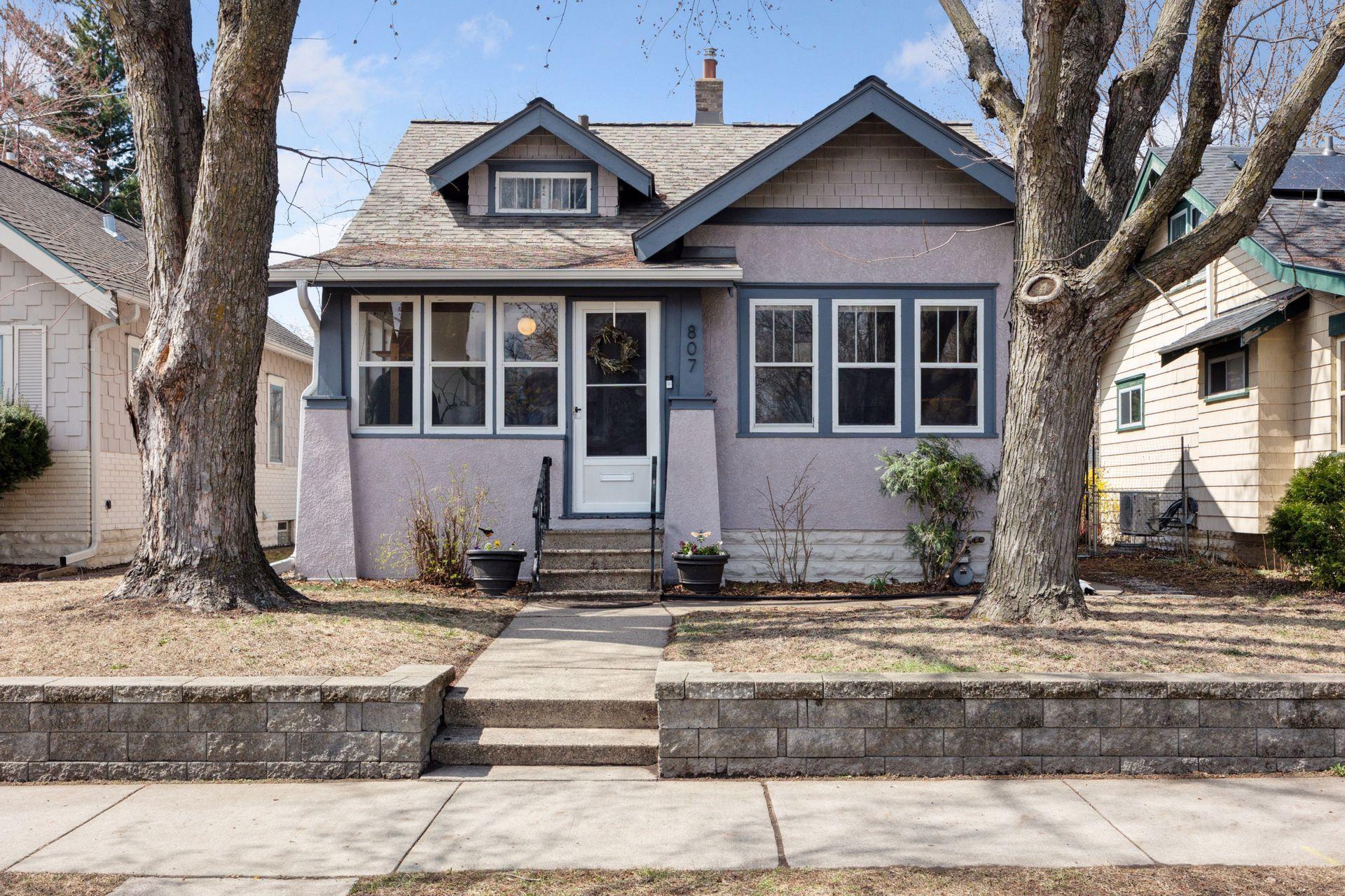 Prime location, walking distance to Hamline University, this Classic Craftsman home blends historic charm with modern upgrades (SEE SUPPLEMENTS FOR EXTENSIVE RENOVATION LIST). Perfect home with 5 bedrooms, 2 baths and off-street parking for 6 vehicles (rental potential of $750-$1000 per tenant). Numerous updates include new roof, plumbing, electrical, large-capacity hot water heater, new bathroom fixtures, newer kitchen appliances, newer full-size washer/dryer. Fenced backyard and charming front porch. Close to public transit, shops and restaurants, this beautifully cared for home is move-in ready and a must see!