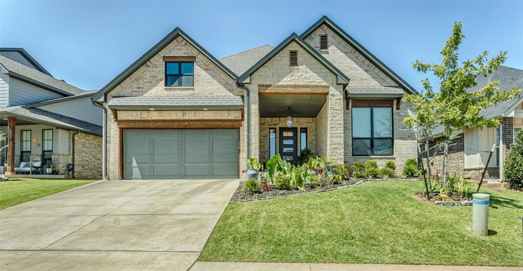 Welcome to 2141 Marsala Drive, where comfort, style, and low-maintenance living come together in the highly sought-after Maple floor plan by Authentic Homes.This beautifully designed 4-bedroom, 2.5-bathroom home offers an open-concept layout that's perfect for both everyday living and entertaining. Filled with natural light, the spacious living room features stunning wood ceiling beams and a striking fireplace that serves as the heart of the home.The chef-inspired kitchen is thoughtfully appointed with double ovens, a built-in microwave, abundant cabinetry, and generous counter space, making meal prep and hosting family and friends a breeze.Escape to the private primary suite, a true retreat featuring a spa-like ensuite with an oversized walk-in shower, relaxing soaking tub, double vanity, and an impressive walk-in closet.Practicality meets style in the spacious mudroom, complete with a built-in bench and hall tree—creating the perfect drop zone for busy households.Step outside to the covered patio, where the mounted TV remains with the home, providing the perfect setting for game days, outdoor entertaining, or quiet evenings. With no homes currently behind the property, you'll enjoy an added sense of privacy and peaceful views.Additional highlights include a sprinkler system and the convenience of HOA-maintained yard care, which includes mowing, trimming, and weed control, allowing you to enjoy truly low-maintenance living.Residents enjoy outstanding neighborhood amenities, including a gated entrance, community pool, clubhouse with a 24/7 fitness center, private event space, shaded playground, and a scenic fishing pond where friendly ducks add to the neighborhood's charm.Offering the perfect blend of thoughtful design, modern conveniences, exceptional community amenities, and maintenance-free living, Seller is offering $15,000 CREDIT to buyer.