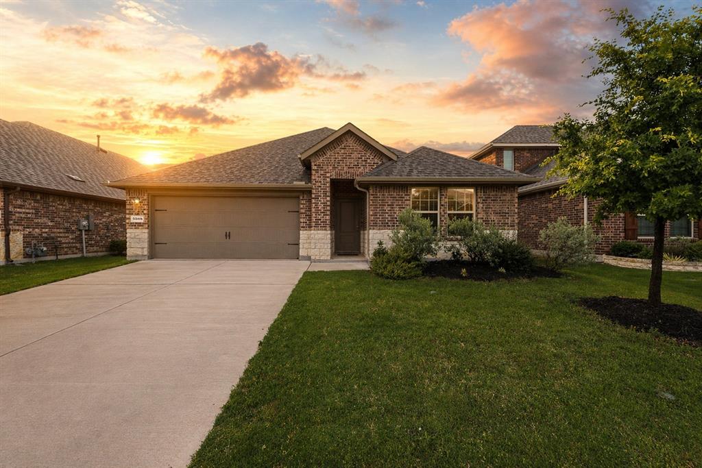 Welcome to this beautifully designed 4-bedroom, 3-bath home with a dedicated study, perfectly blending comfort, style, and everyday functionality in the highly sought-after Celina ISD. From the moment you step inside, you’re greeted by a light and bright interior palette that creates an airy, inviting atmosphere throughout the home. The open-concept layout is ideal for both entertaining and daily living, featuring a spacious living area that flows seamlessly into the kitchen and dining spaces. The kitchen offers ample cabinetry, generous counter space, and a layout designed for both convenience and connection. Just off the main living area, the dedicated study provides the perfect work-from-home setup or quiet retreat. The thoughtfully designed floor plan includes a private primary suite with a well-appointed bath, while the additional bedrooms offer flexibility for guests or family. With three full bathrooms, morning routines and hosting are effortless. Step outside to a covered patio, perfect for relaxing evenings or weekend gatherings, all while enjoying the backyard space. The home is ideally located near a neighborhood playground and offers access to a community pool—perfect for enjoying warm Texas days. An added bonus is the convenience of having an elementary school located right within the neighborhood, making daily routines a breeze. Combining a prime location, functional layout, and bright modern finishes, this home offers the perfect balance of comfort and lifestyle in a growing community.