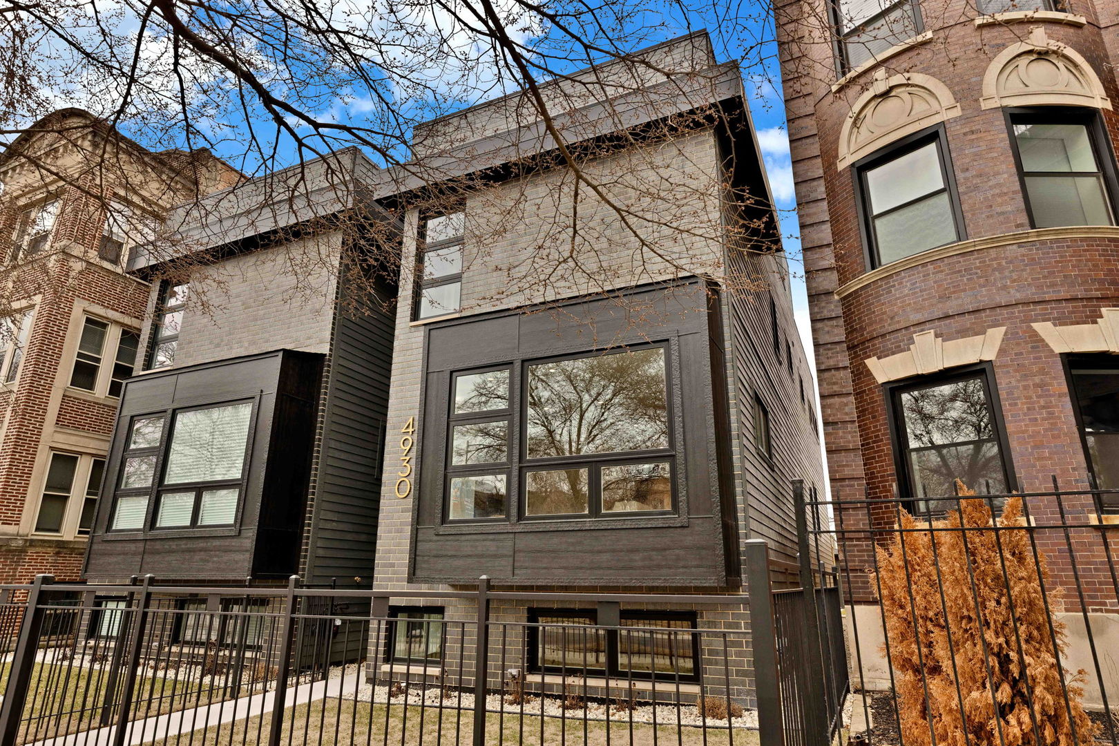 The Ultimate, Exceptional, Expansive  New Construction 5 bedroom 3 1/2 bath Single Family Homes set on Magical, Whimsical ,Historic King Drive. Exudes Elegance Paired with Superb Intelligent Design. Professional Fully Appointed Custom Kitchen, Sensational Fluid Integration of Natural Halifax and Black Pearl,  Luxury Integrated Appliances, Built In Oven, 5 burners Cook Top, All Encompassing Quartz Island with Waterfall Edge, Custom Full Slab Back splash,  Wide Plank Ivory Finish Wood Floors, Premium Mill Work, Curated Gallery of Cohesive Detail and Design. Craftsman Railings, Elevated Linear Fireplace and Paneled Feature Wall,  Show Stopping Intimate Primary Suite Lifestyles Bathroom offer Opulent Soaking Tub & Separate Decadent Shower w/ Frame less Glass, Toiletry Ledge, Built in Bench, Custom Mirrors, Coalesced Feature Wall paired with Pragmatic Function. Sweeping Lower-Level Recreation room w/ Full Bar & Beverage Center, Bonus Room leads to Walk out Roof Access. Professional Closets, Dual Laundry Centers,  Rear Deck Overlooking Sequestered Yard and Thoughtfully Designed Extra Deep 2 car garage, Urban Intimacy with Hyper Convenience to Green Line, Lakefront, U of C, and so much more. 1 year builders Warranty. Show Stopping.